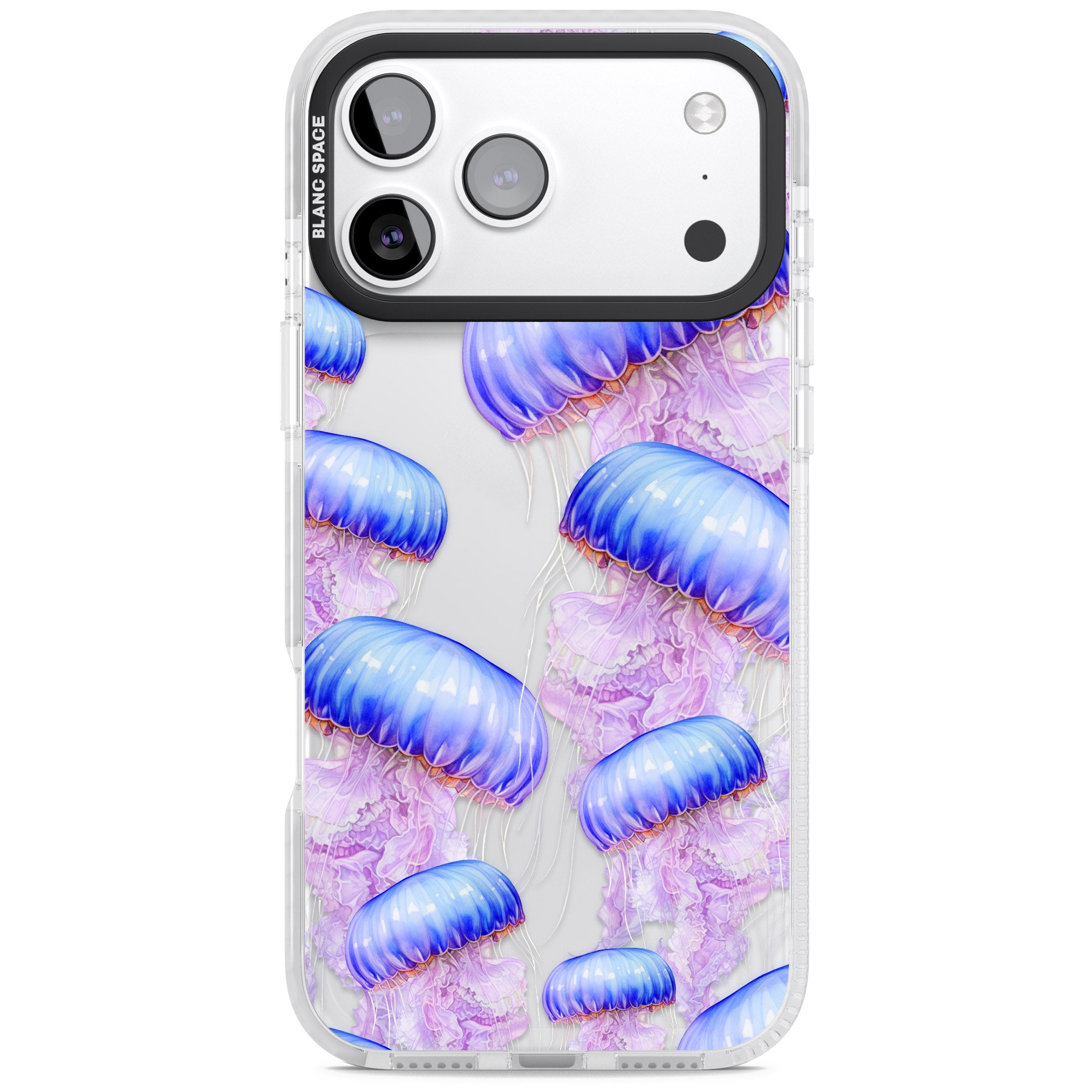 Jellyfish iPhone 17 Pro Impact Clear Phone Case