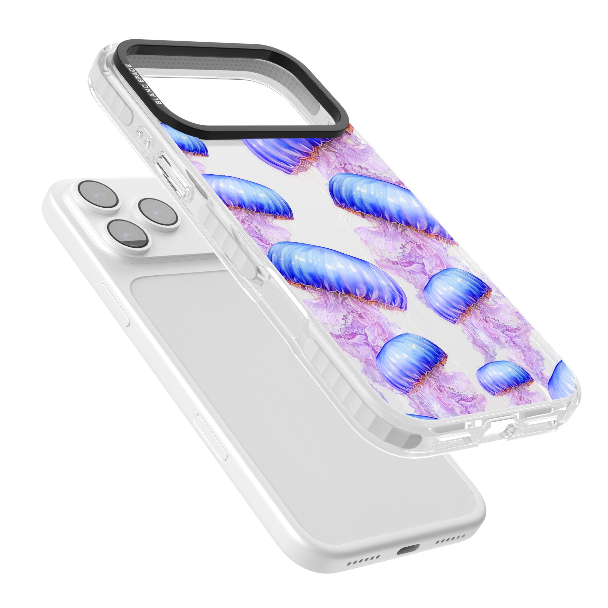 Jellyfish iPhone 17 Pro Max Impact Clear Phone Case Colours