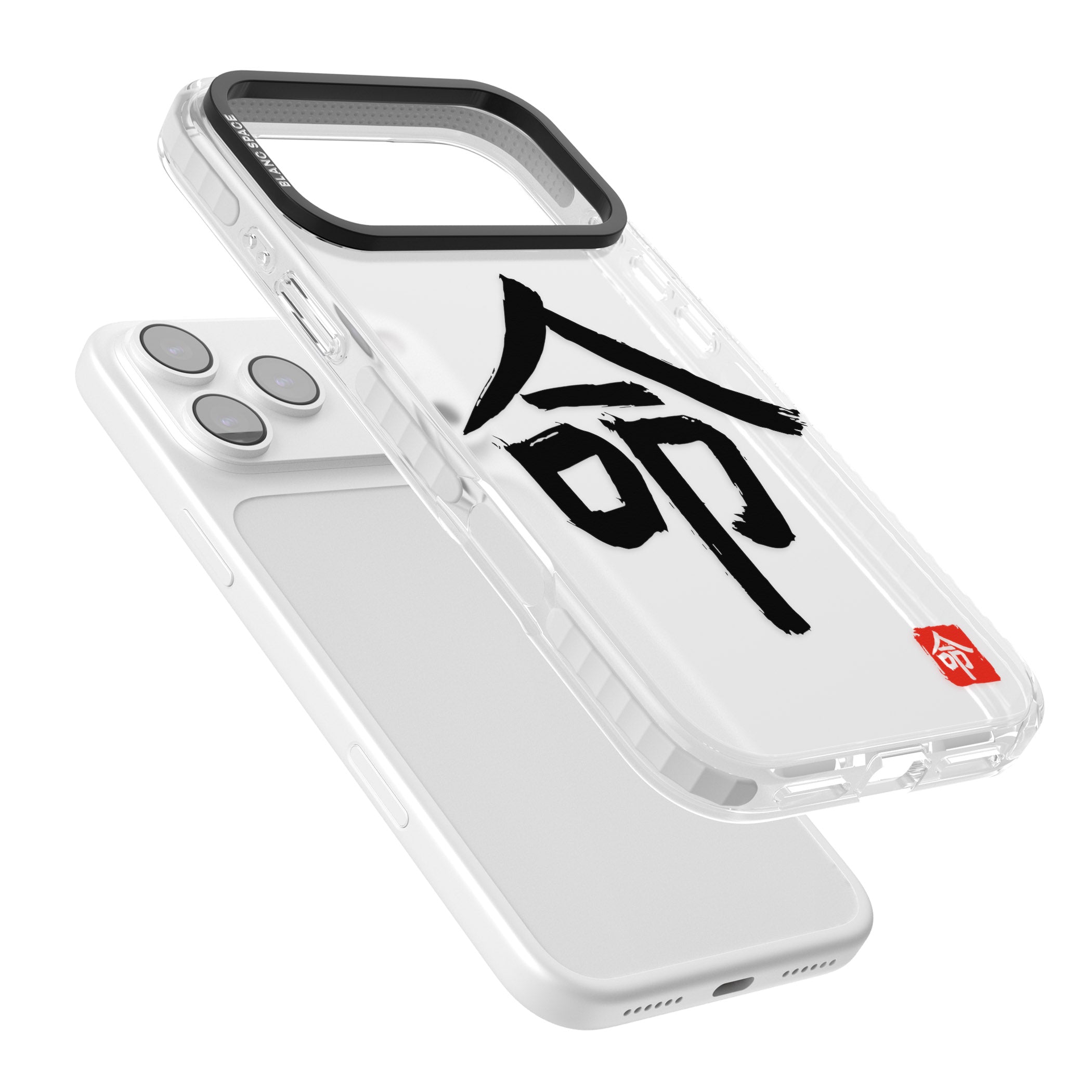 Japanese Kanji Life iPhone 17 Pro Impact Clear Phone Case Colours