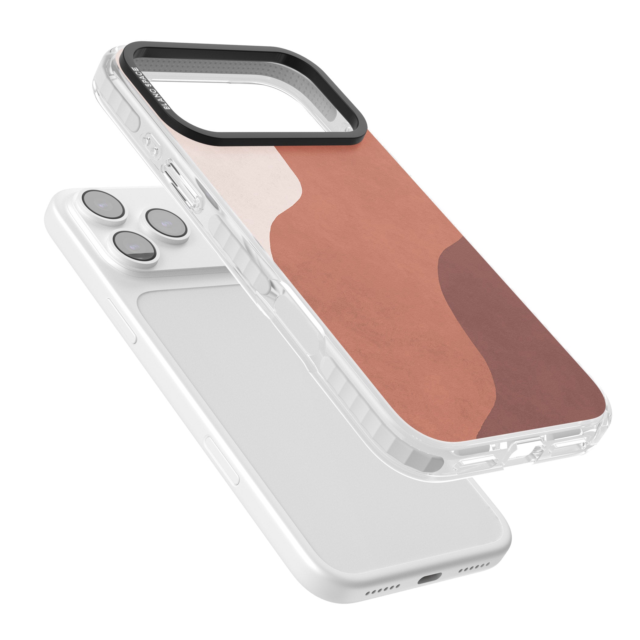 Lush Abstract Watercolour Design #3 iPhone 17 Pro Impact Pro Clear Phone Case Colours