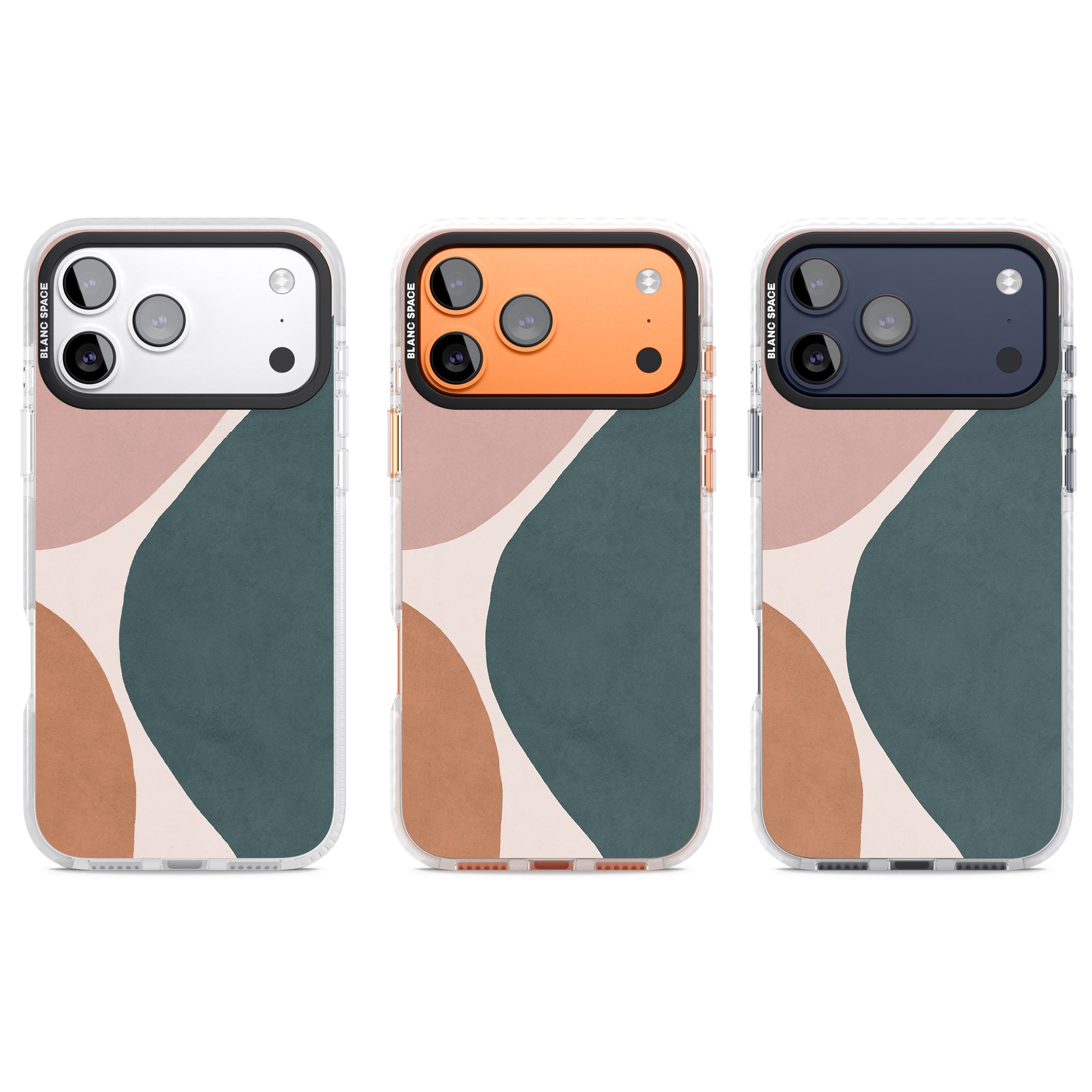Lush Abstract Watercolour Design #8 iPhone 17 Pro Impact Pro Clear Phone Case APT Impact Protection