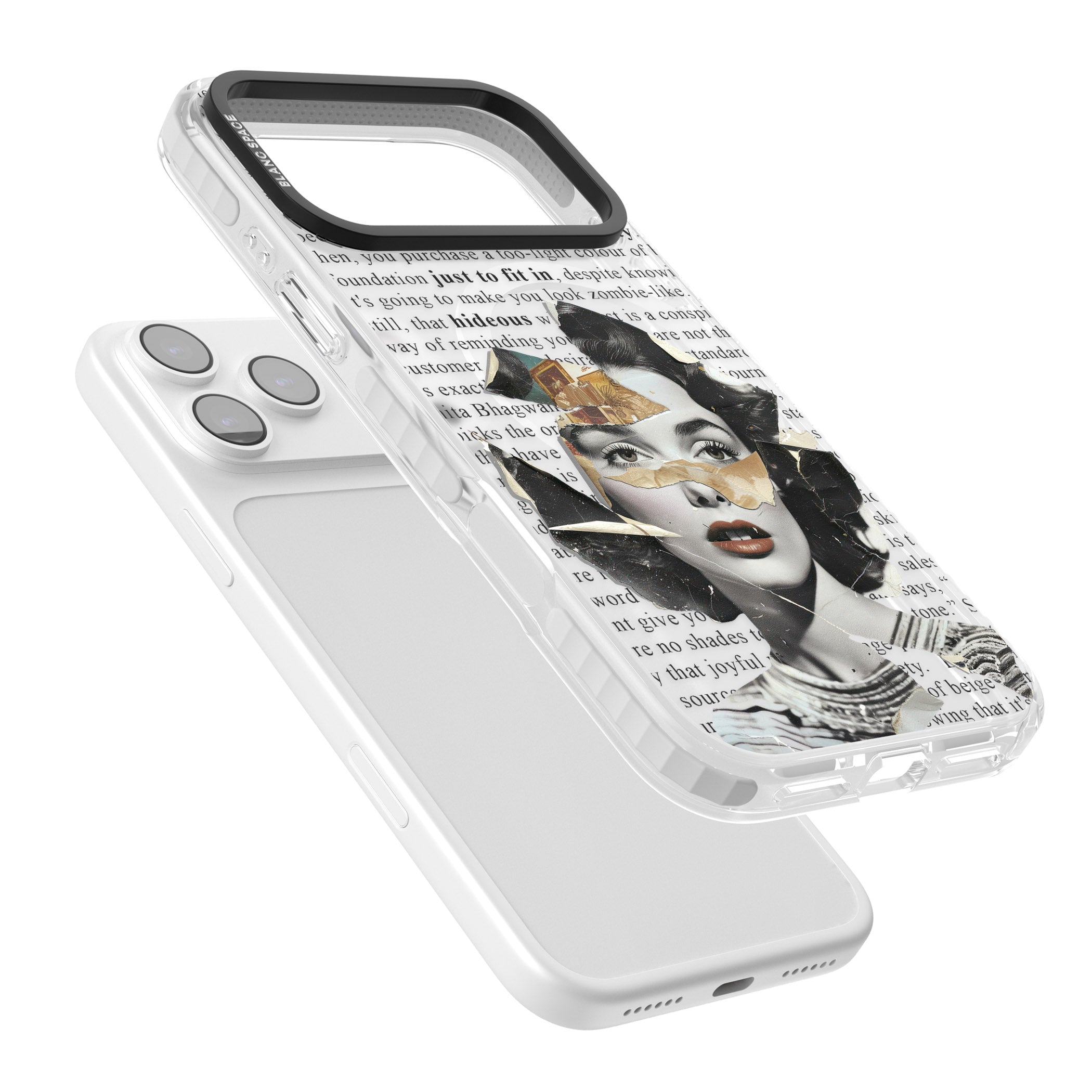 Beauty Is Within iPhone 17 Pro Max Impact Pro Clear Phone Case Colours