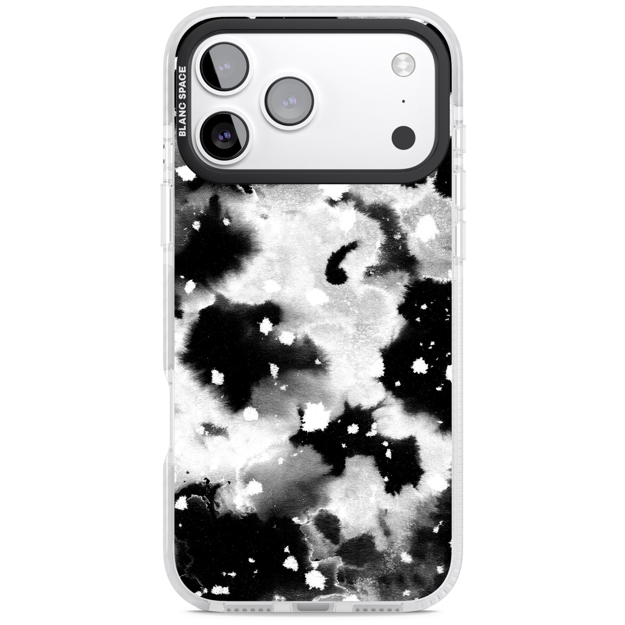 Acid Wash Ink Cloud iPhone 17 Pro Max Impact Pro Clear Phone Case