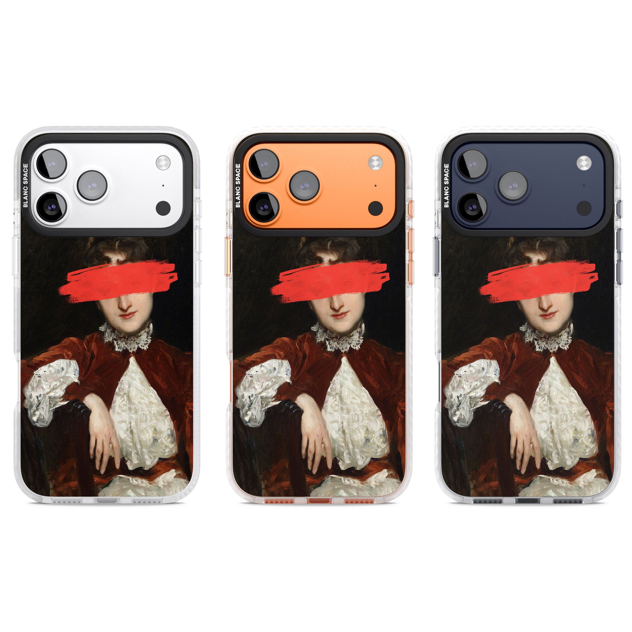 Paint Stroke iPhone 17 Pro Impact Pro Clear Phone Case APT Impact Protection