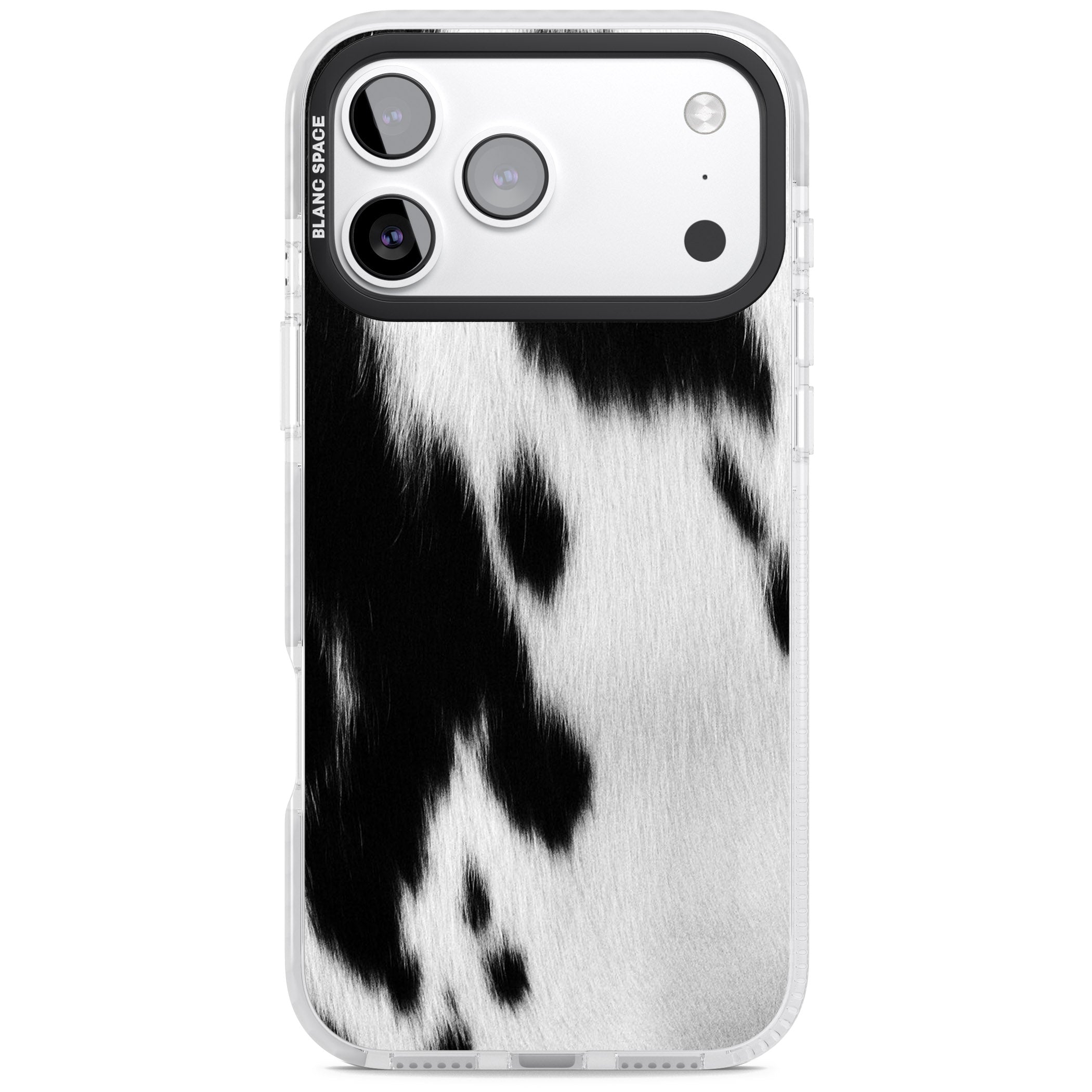 Designer Fashion Cowhide iPhone 17 Pro Impact Pro Clear Phone Case