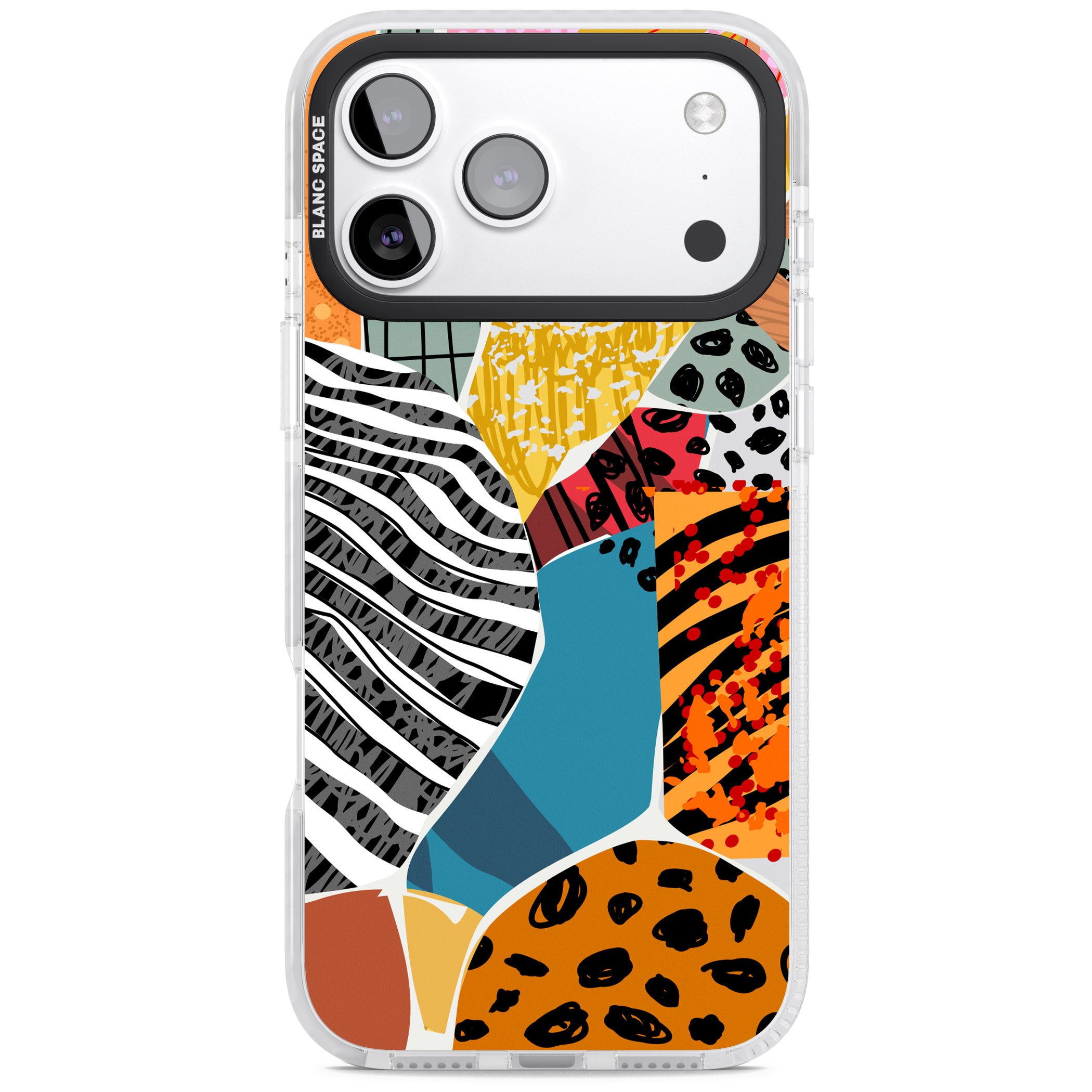 Print Passion iPhone 17 Pro Impact Pro Clear Phone Case