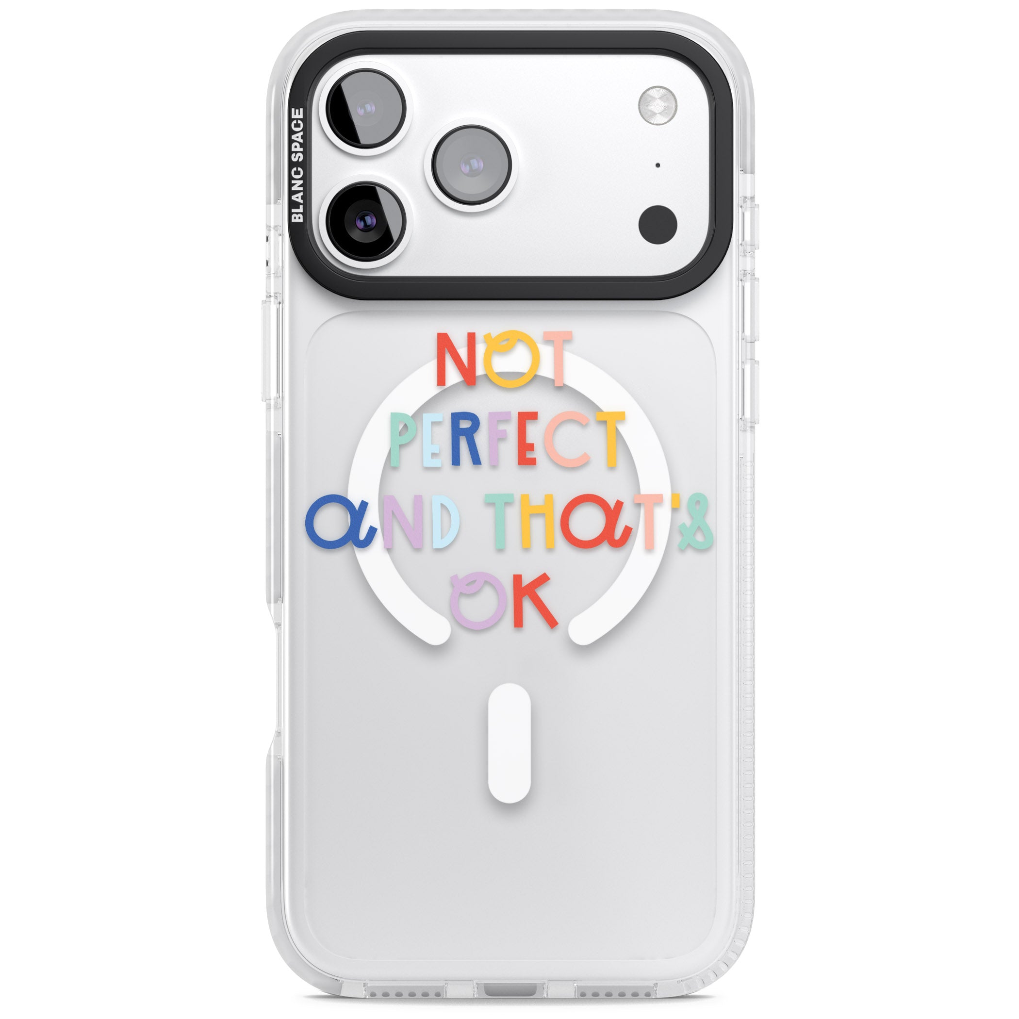 Not Perfect Clear iPhone 17 Pro Impact Pro Clear Phone Case