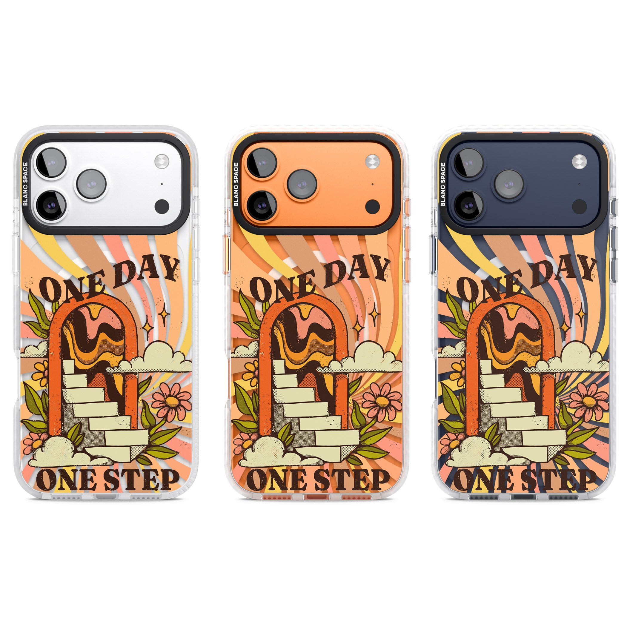 One Day One Step iPhone 17 Pro Impact Pro Clear Phone Case APT Impact Protection
