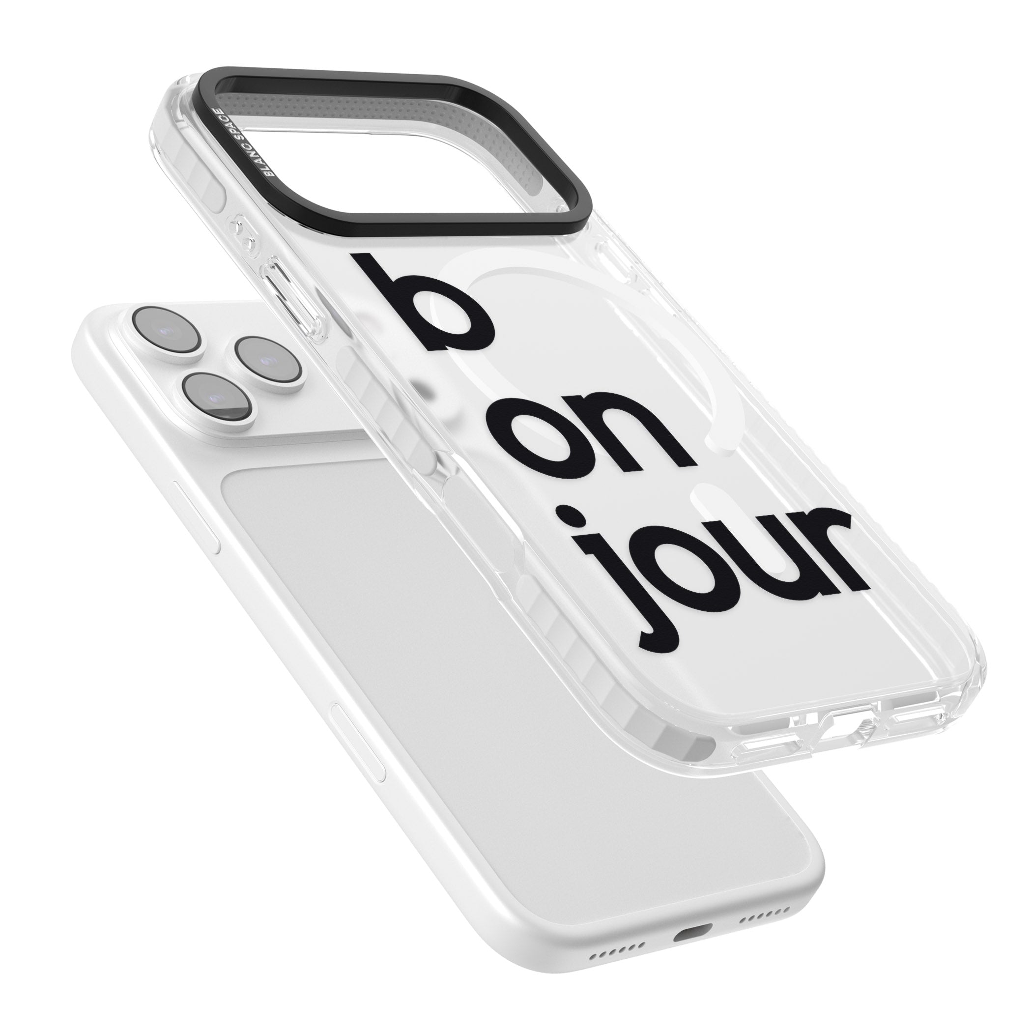 Bonjour iPhone 17 Pro Max Impact Pro Clear Phone Case Colours