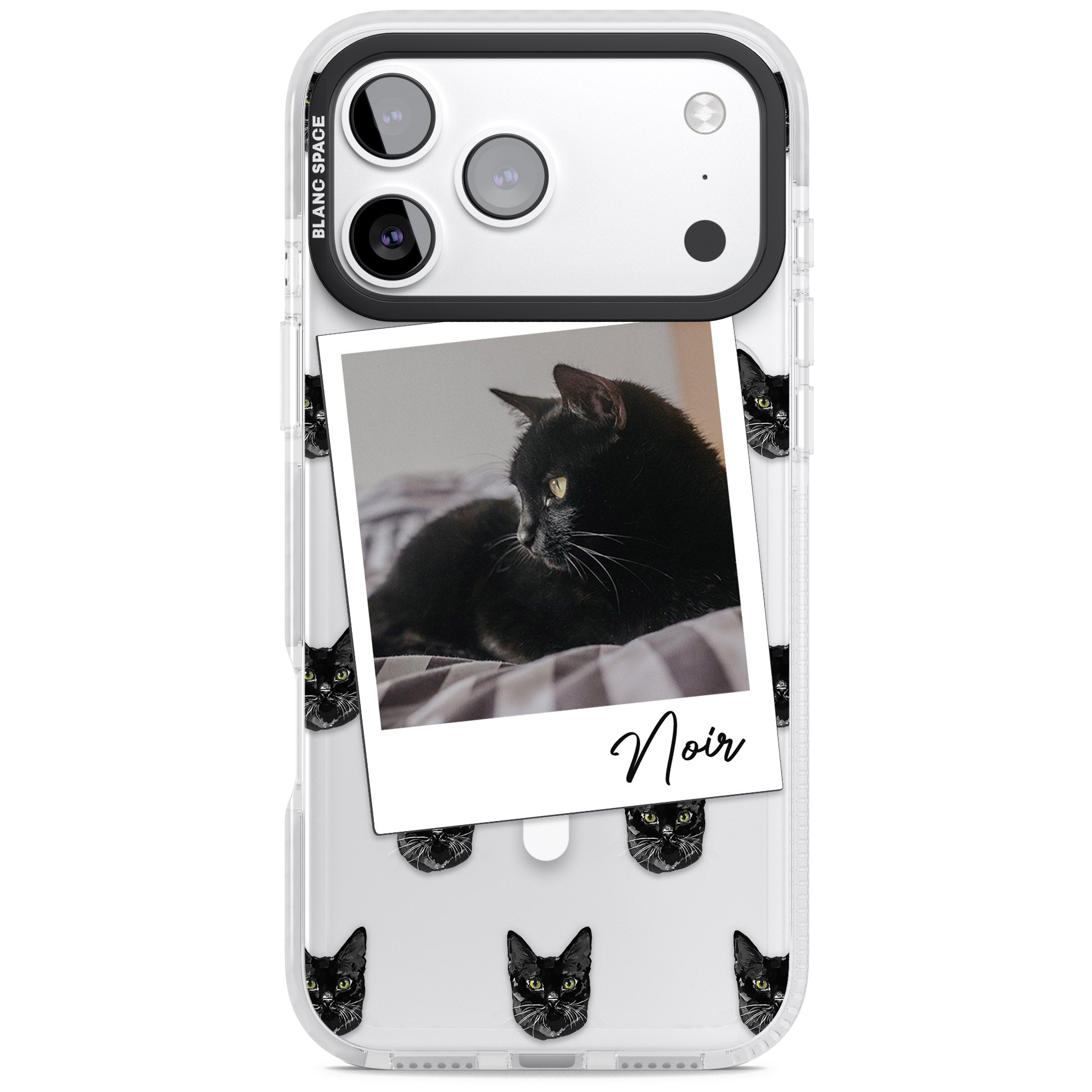 Personalised Bombay Cat Photo iPhone 17 Pro Max Impact Pro Clear Phone Case