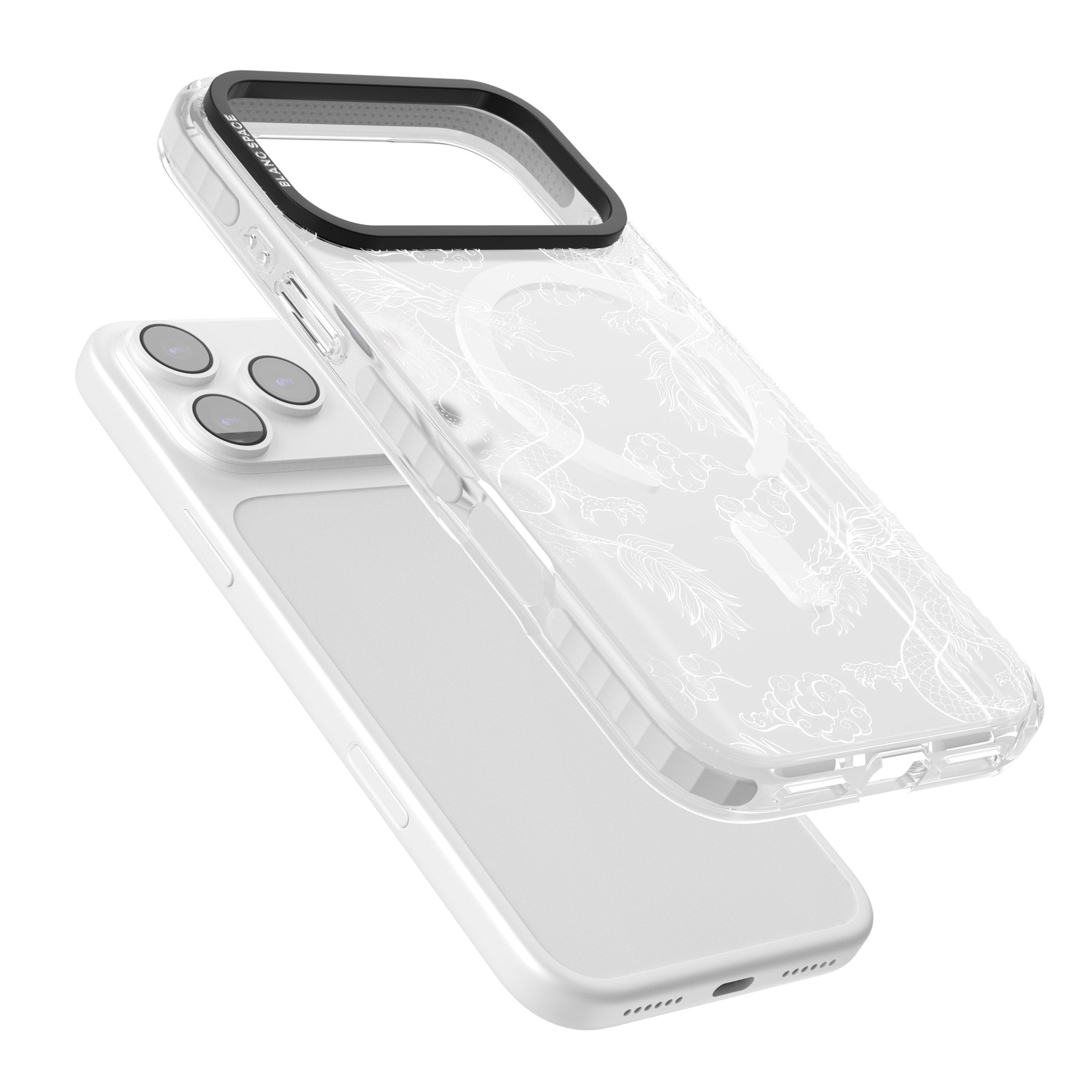 Personalised Name iPhone 17 Pro Impact Pro Clear Phone Case Colours