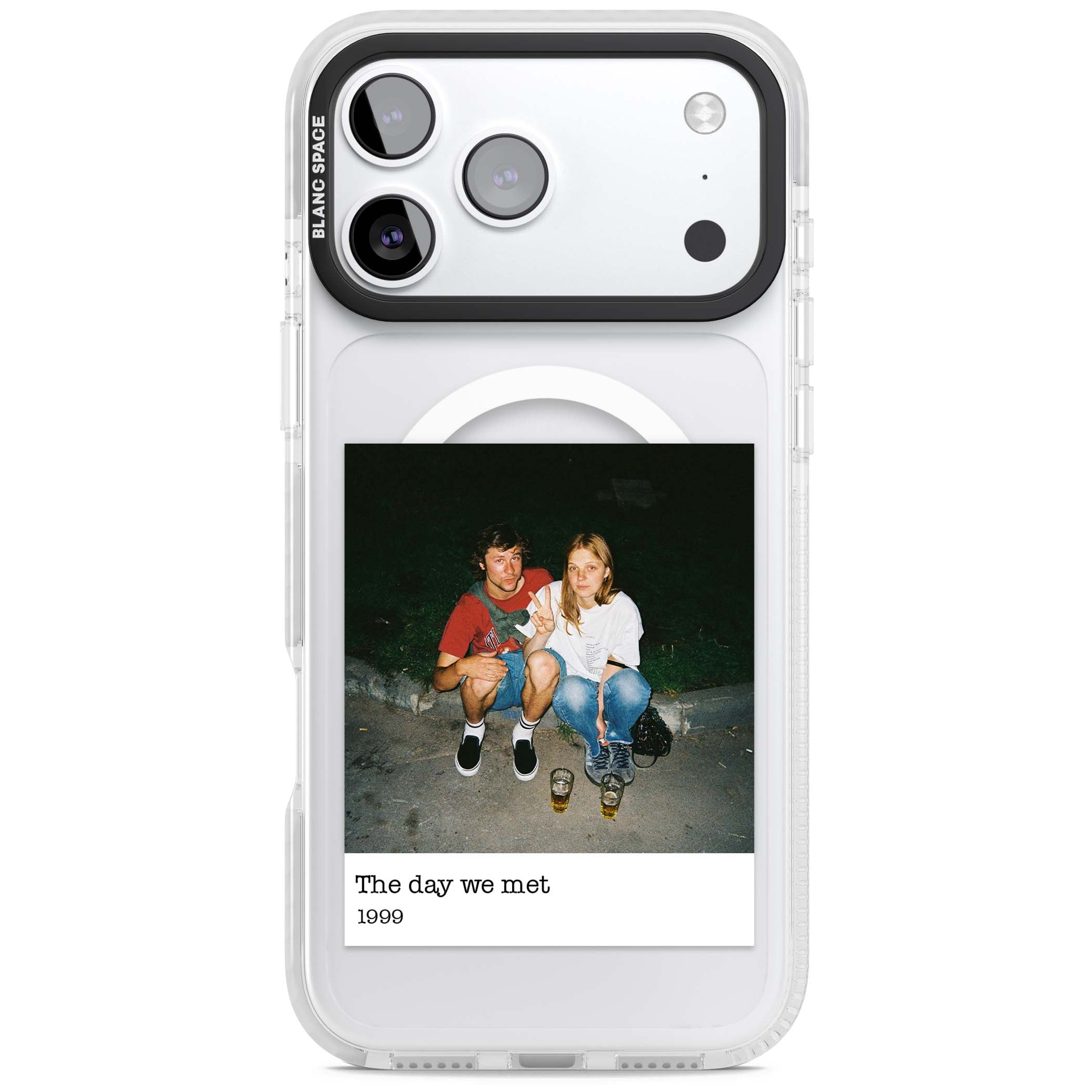 Photo Memory minimal iPhone case | Impact Magsafe case for iPhone 17 Pro, iPhone 17 Pro Max