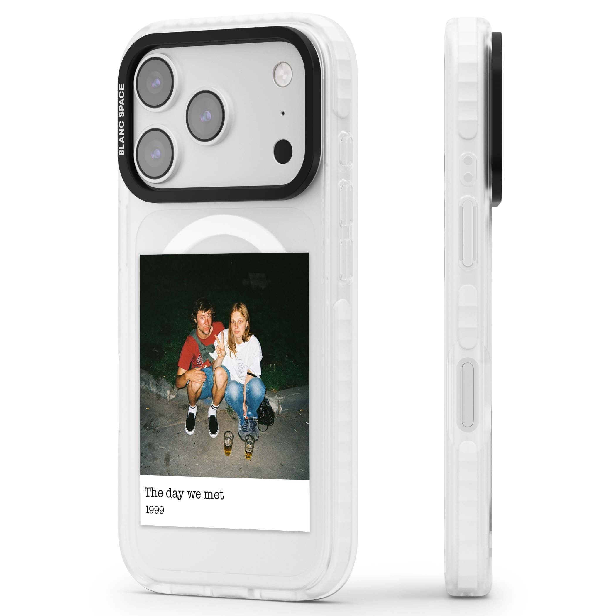 Photo Memory minimal iPhone case | Impact Magsafe case for iPhone 17 Pro, iPhone 17 Pro Max