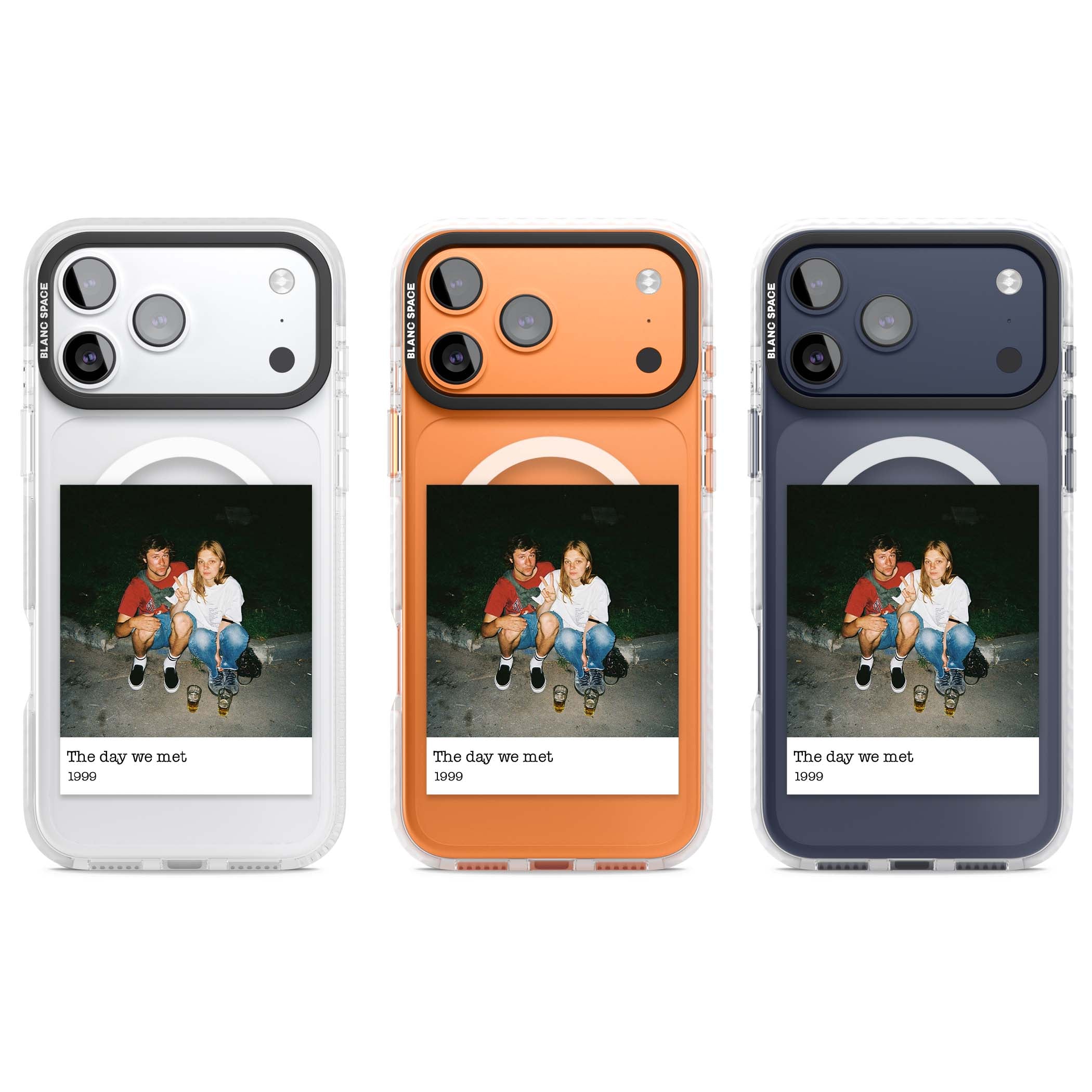 Photo Memory minimal iPhone case | Impact Magsafe case for iPhone 17 Pro, iPhone 17 Pro Max