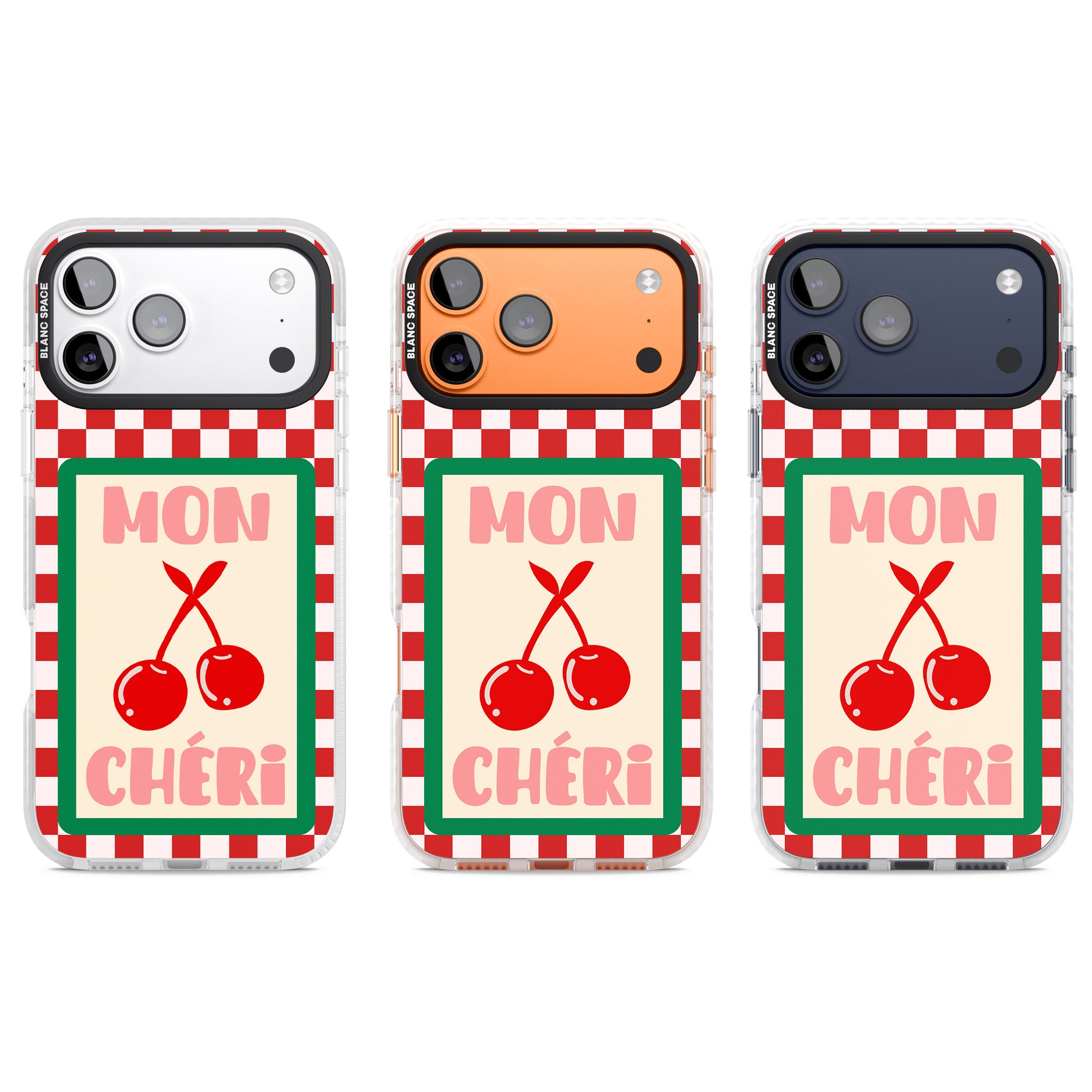 Mon Cheri iPhone 17 Pro Impact Pro Clear Phone Case APT Impact Protection