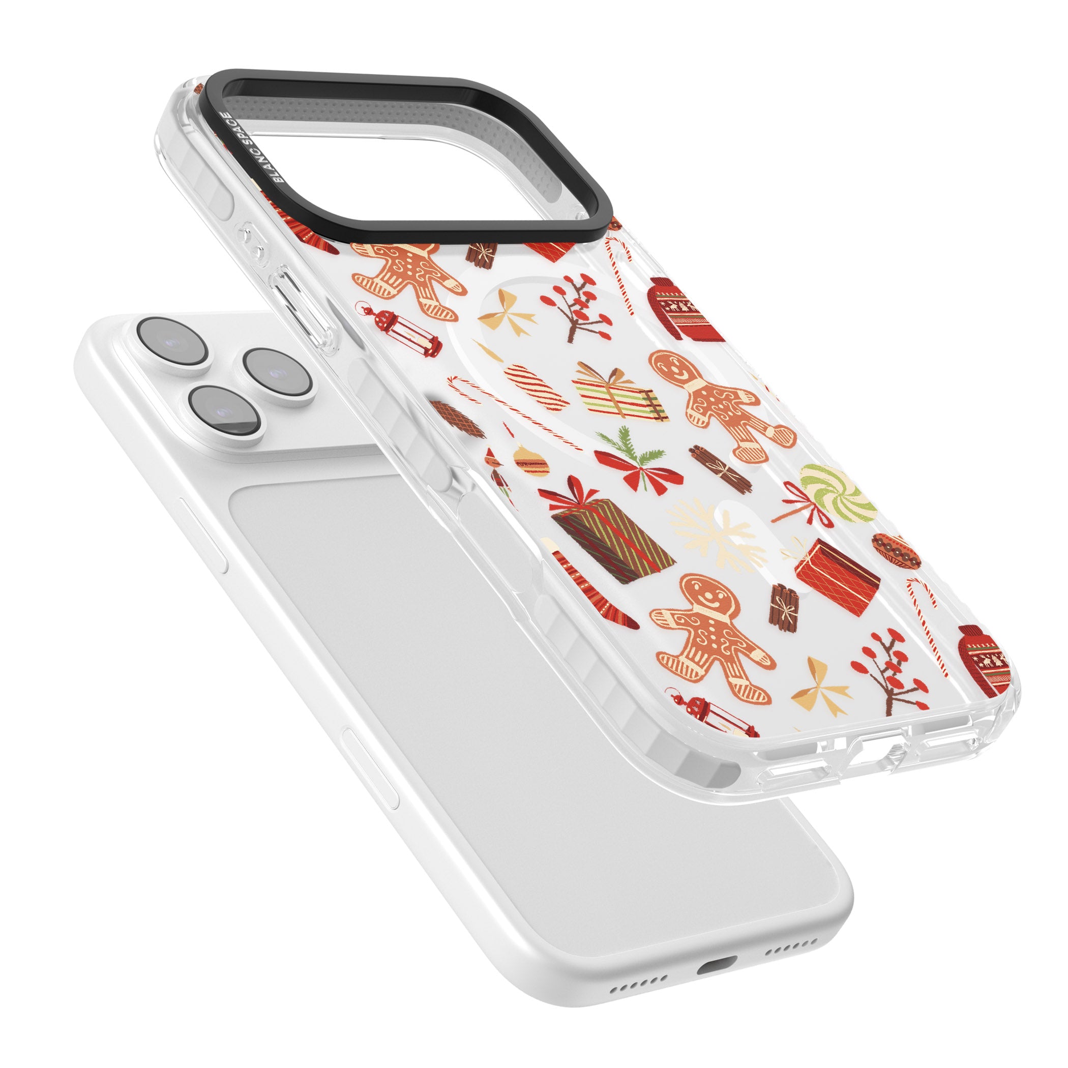 Christmas Assortments iPhone 17 Pro Max Impact Pro Clear Phone Case Colours