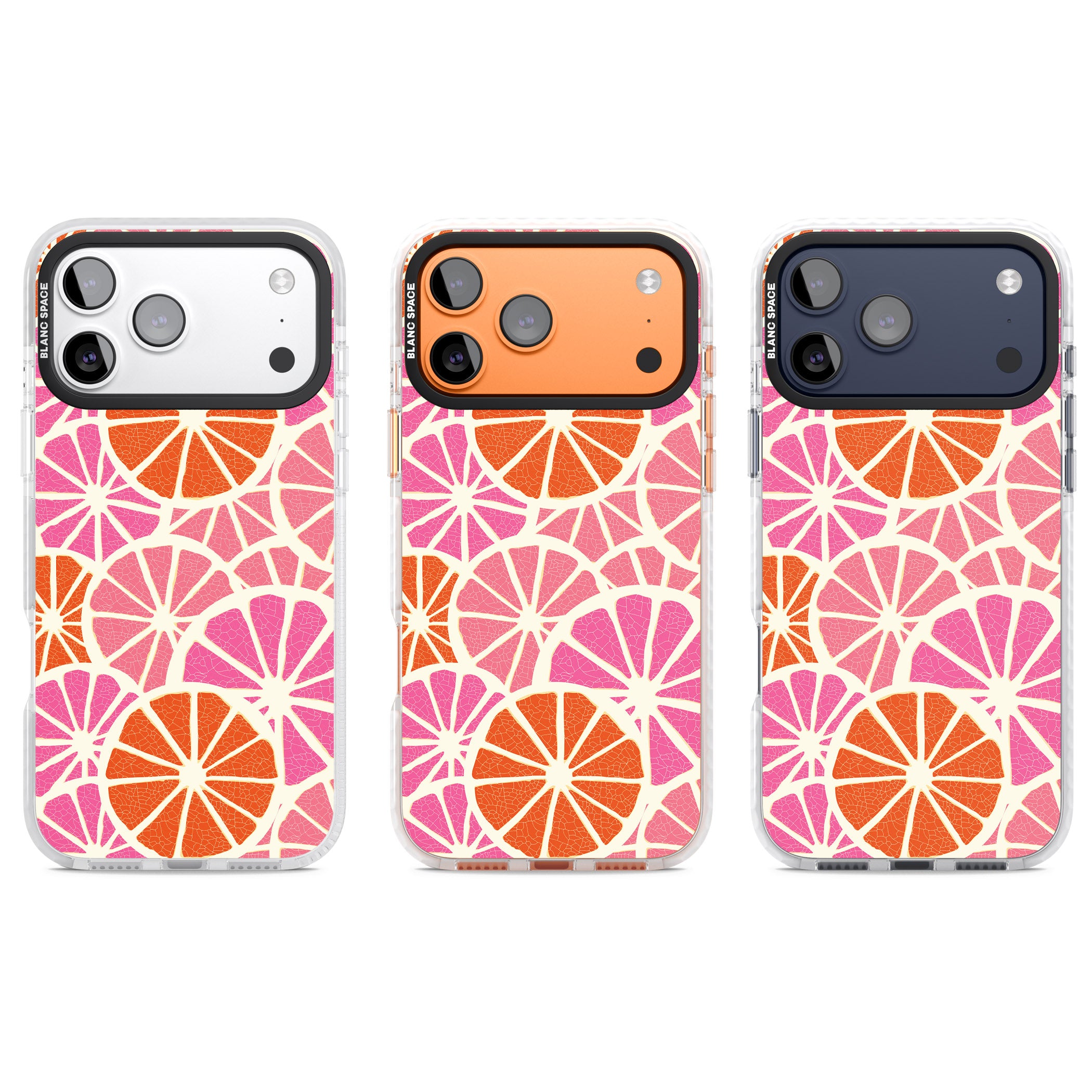 Citrus Slices iPhone 17 Pro Impact Pro Clear Phone Case APT Impact Protection