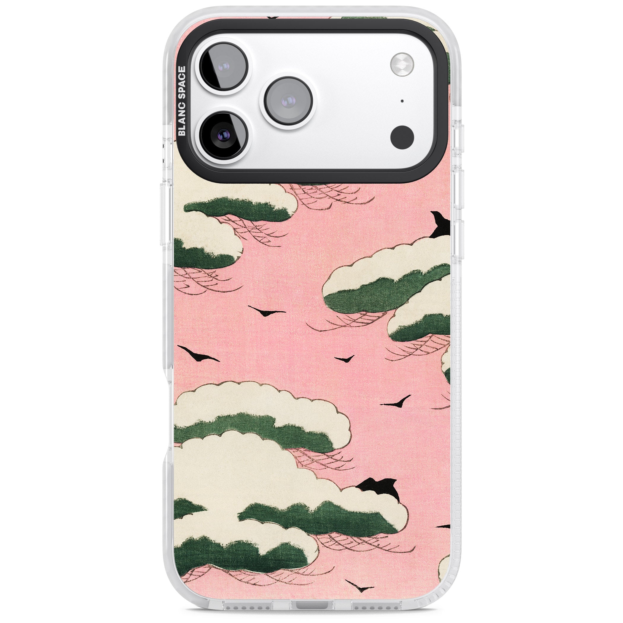 Japanese Pink Sky iPhone 17 Pro Max Impact Pro Clear Phone Case