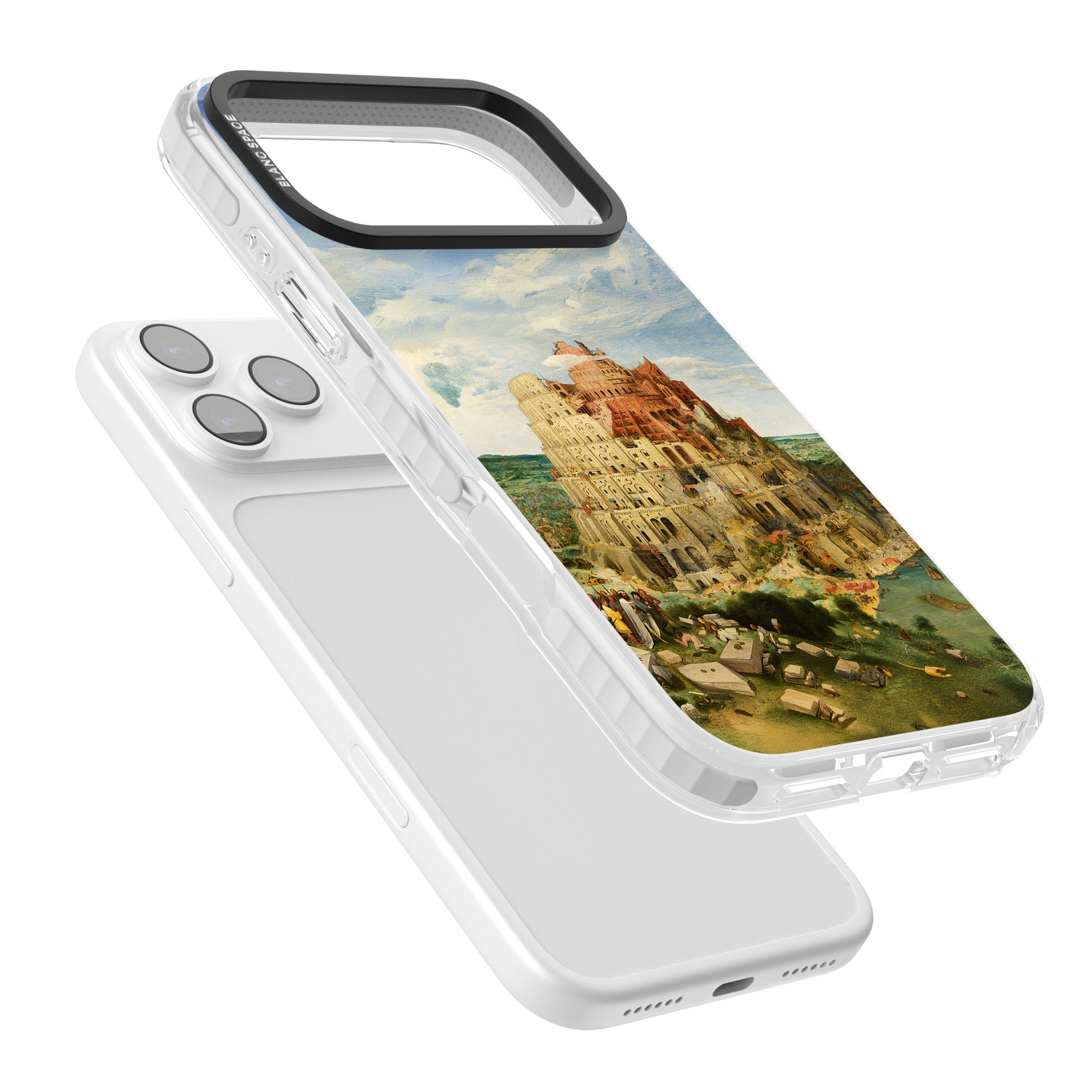 Tower Of Babel iPhone 17 Pro Max Impact Pro Clear Phone Case Colours