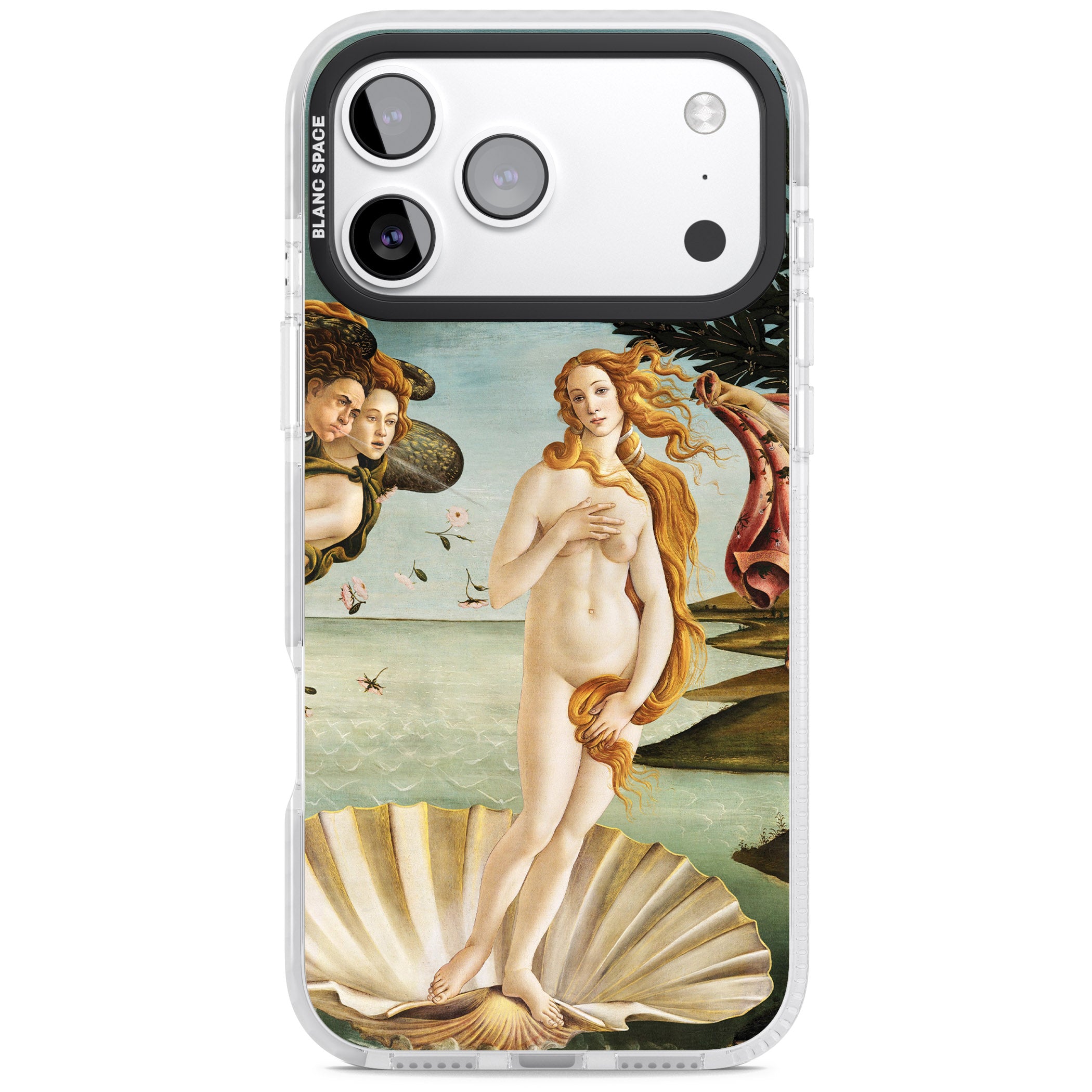 The Birth of Venus - Sandro Botticelli iPhone 17 Pro Max Impact Pro Clear Phone Case