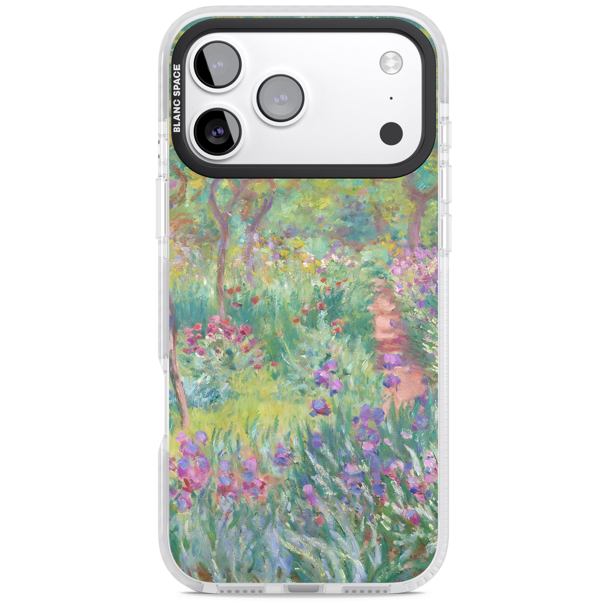 Garden in Giverny iPhone 17 Pro Max Impact Pro Clear Phone Case