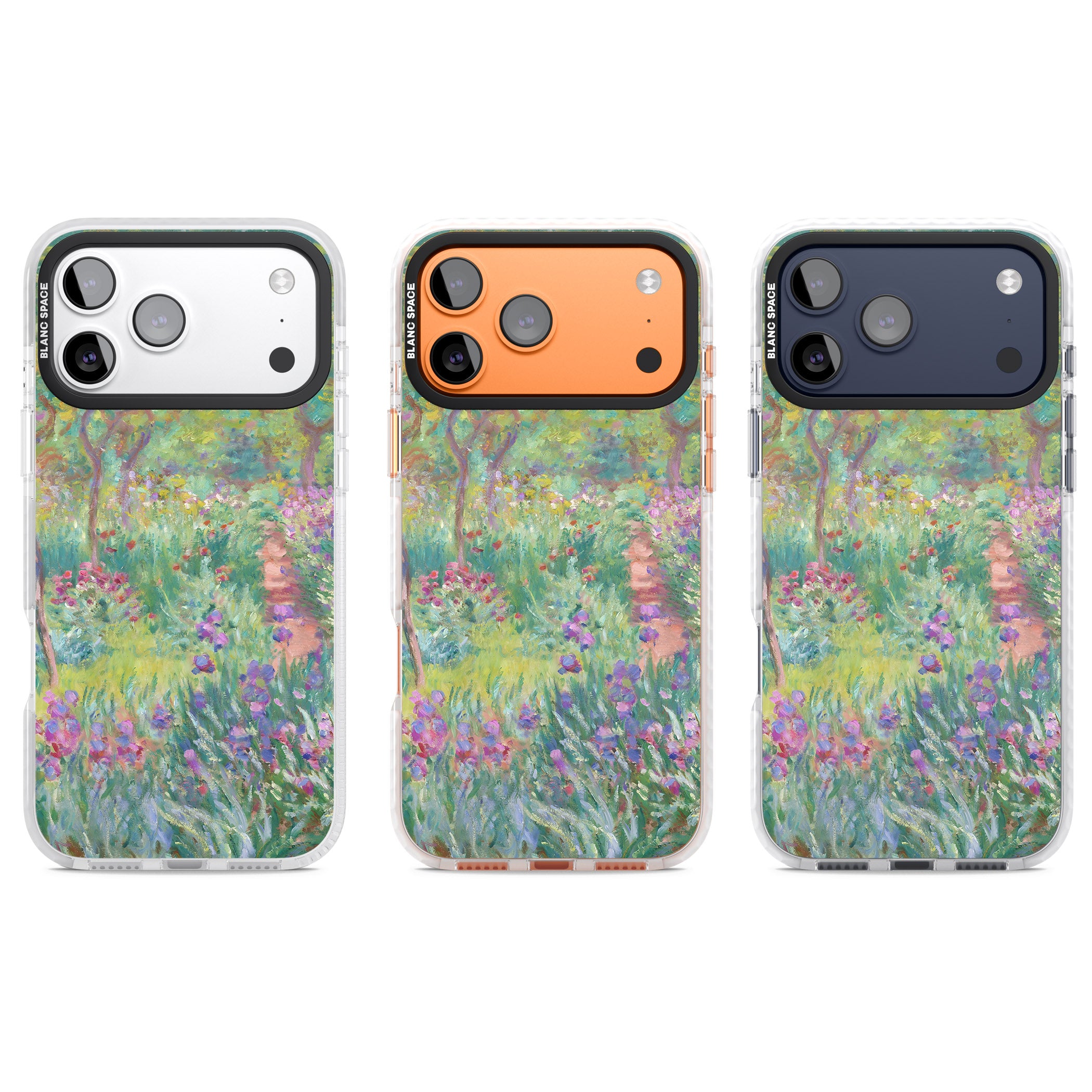 Garden in Giverny iPhone 17 Pro Impact Pro Clear Phone Case APT Impact Protection