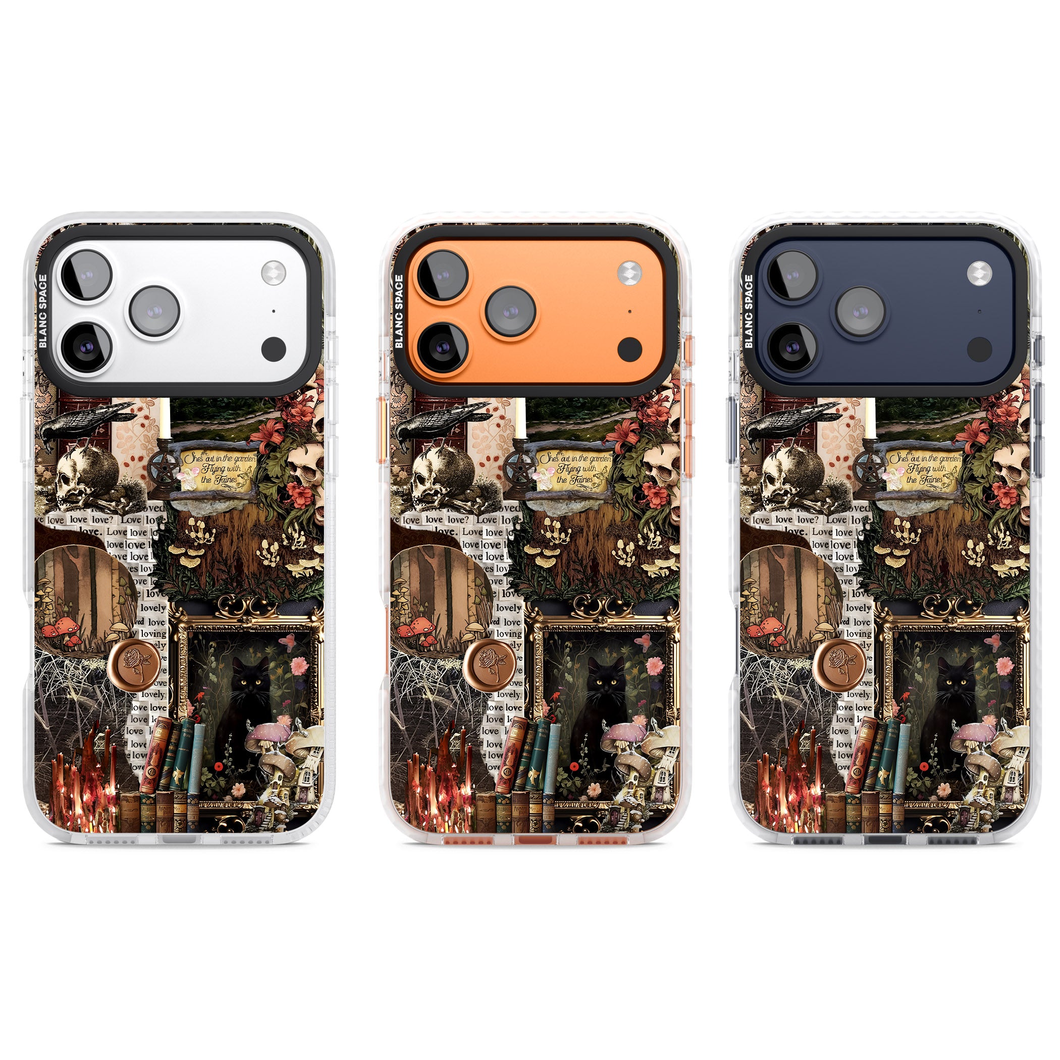 Academia Collage iPhone 17 Pro Impact Pro Clear Phone Case APT Impact Protection