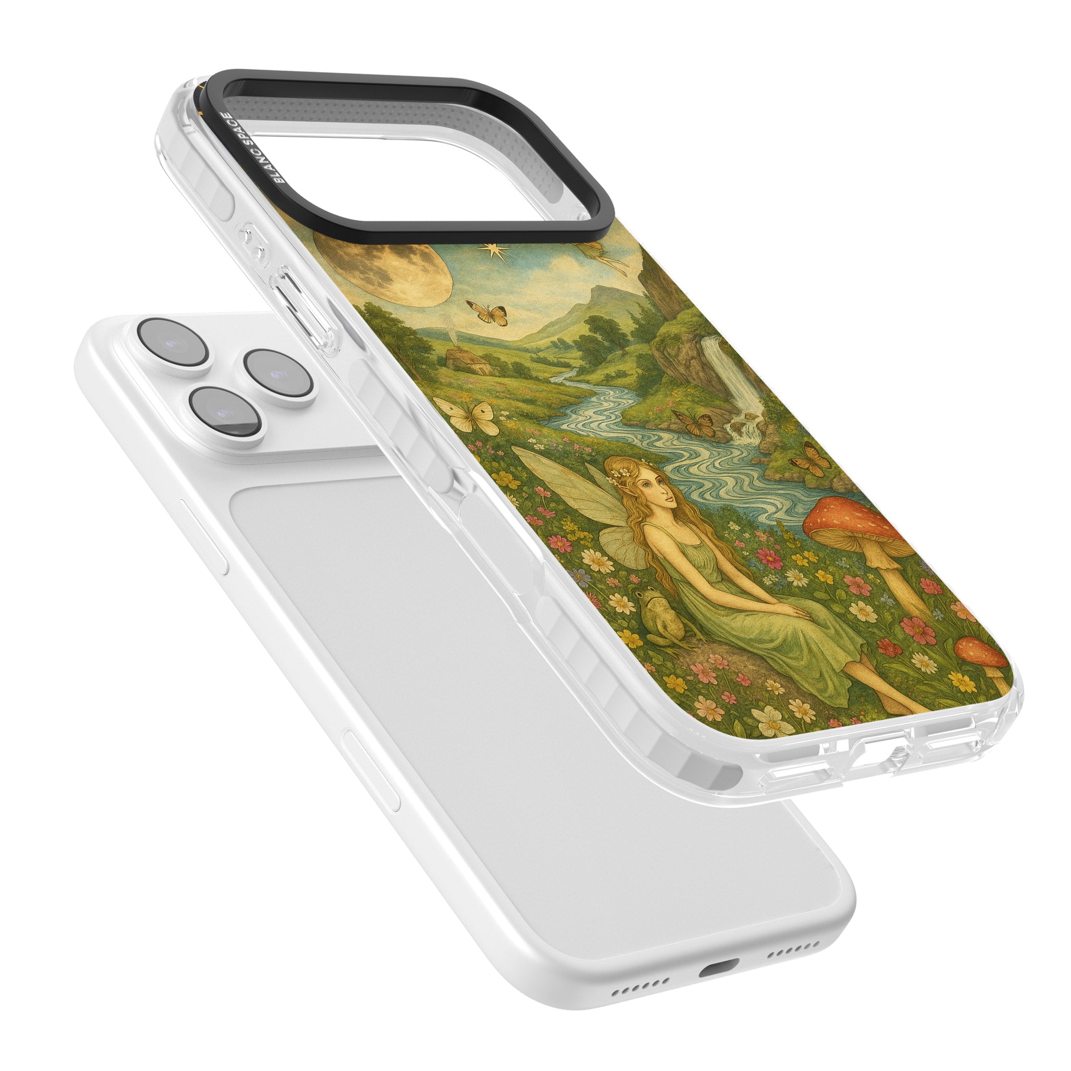 Nature Fairy iPhone 17 Pro Impact Pro Clear Phone Case Colours