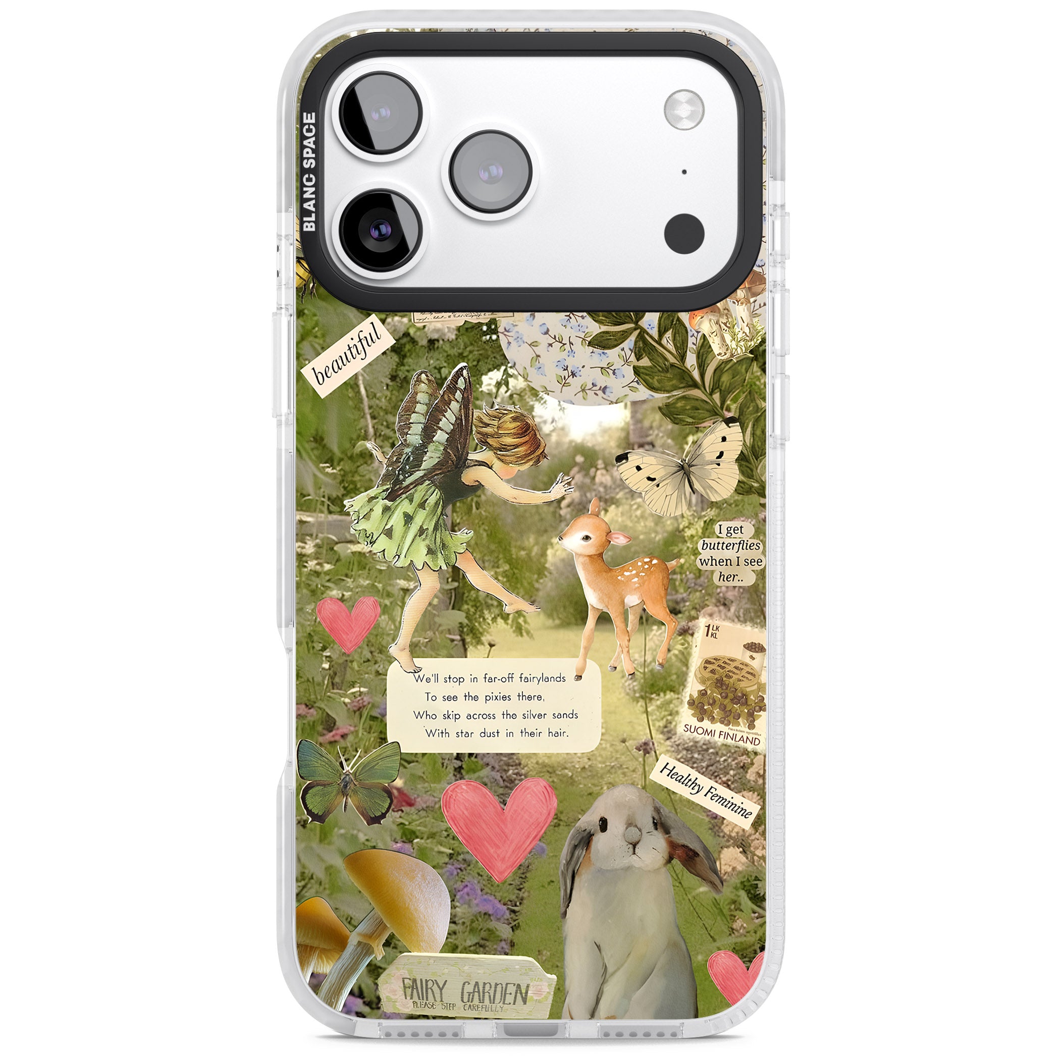 Soft Fairy iPhone 17 Pro Impact Pro Clear Phone Case