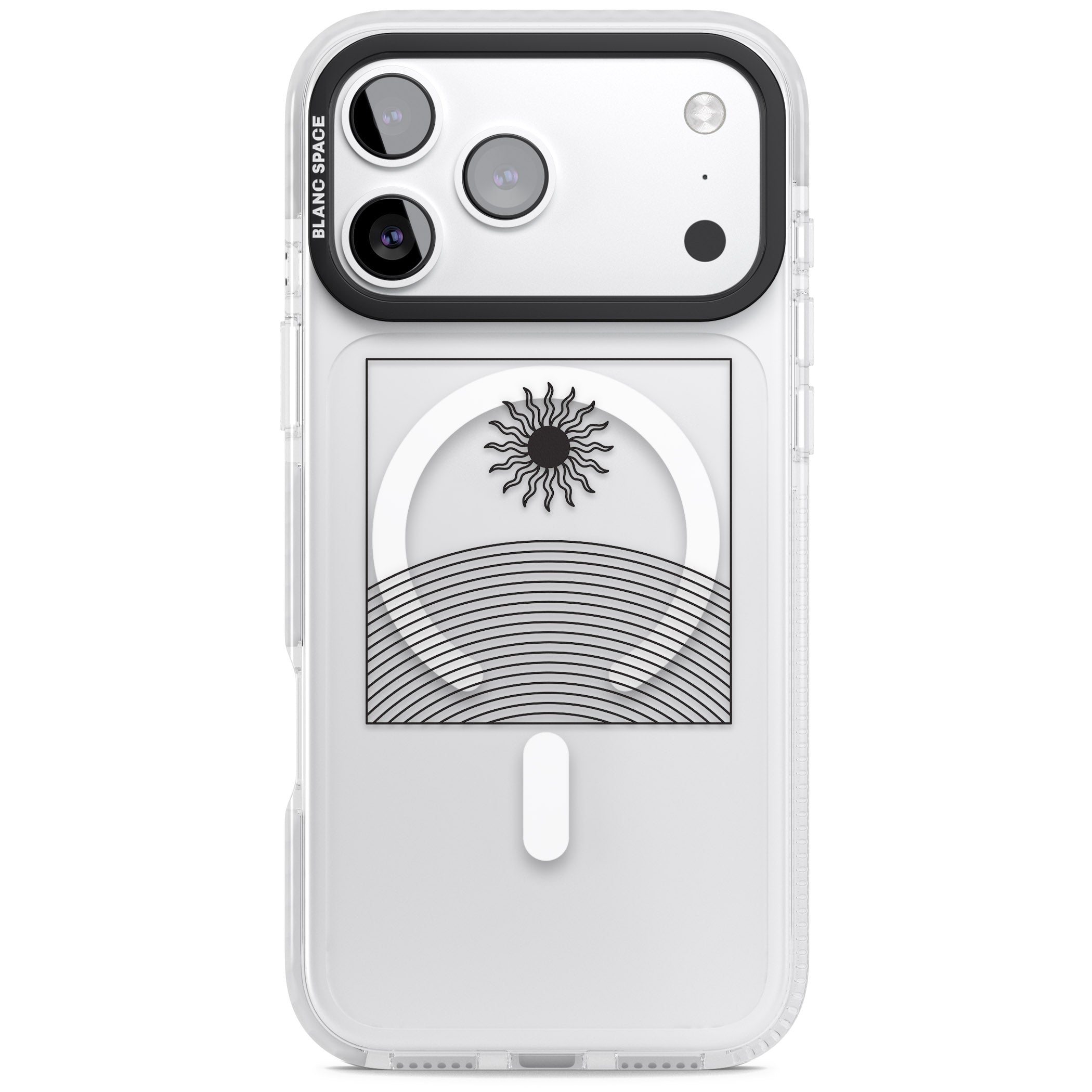 Cosmic Radiance iPhone 17 Pro Max Impact Pro Clear Phone Case