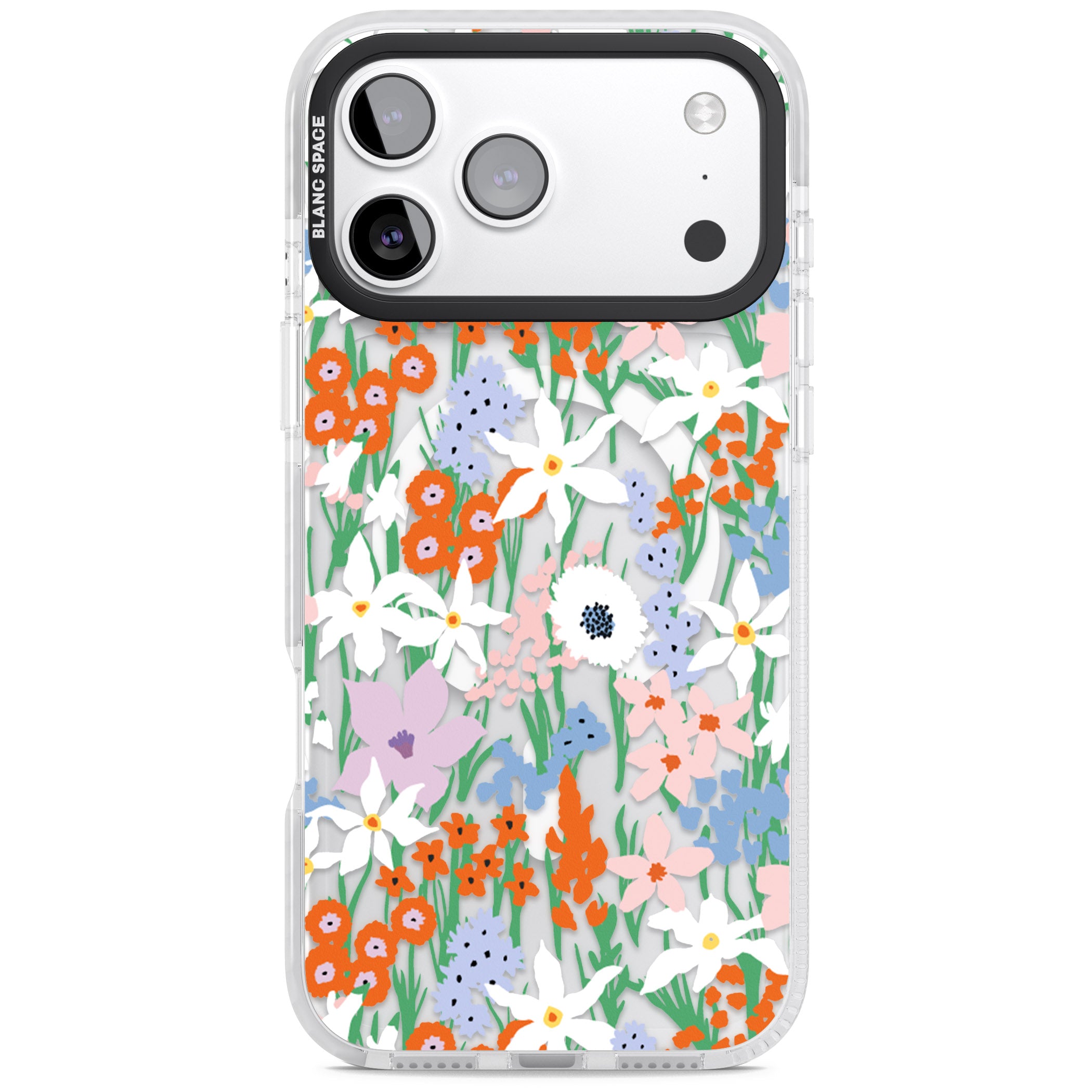 Floral Bouquet: Vibrant Blooms iPhone 17 Pro Impact Pro Clear Phone Case