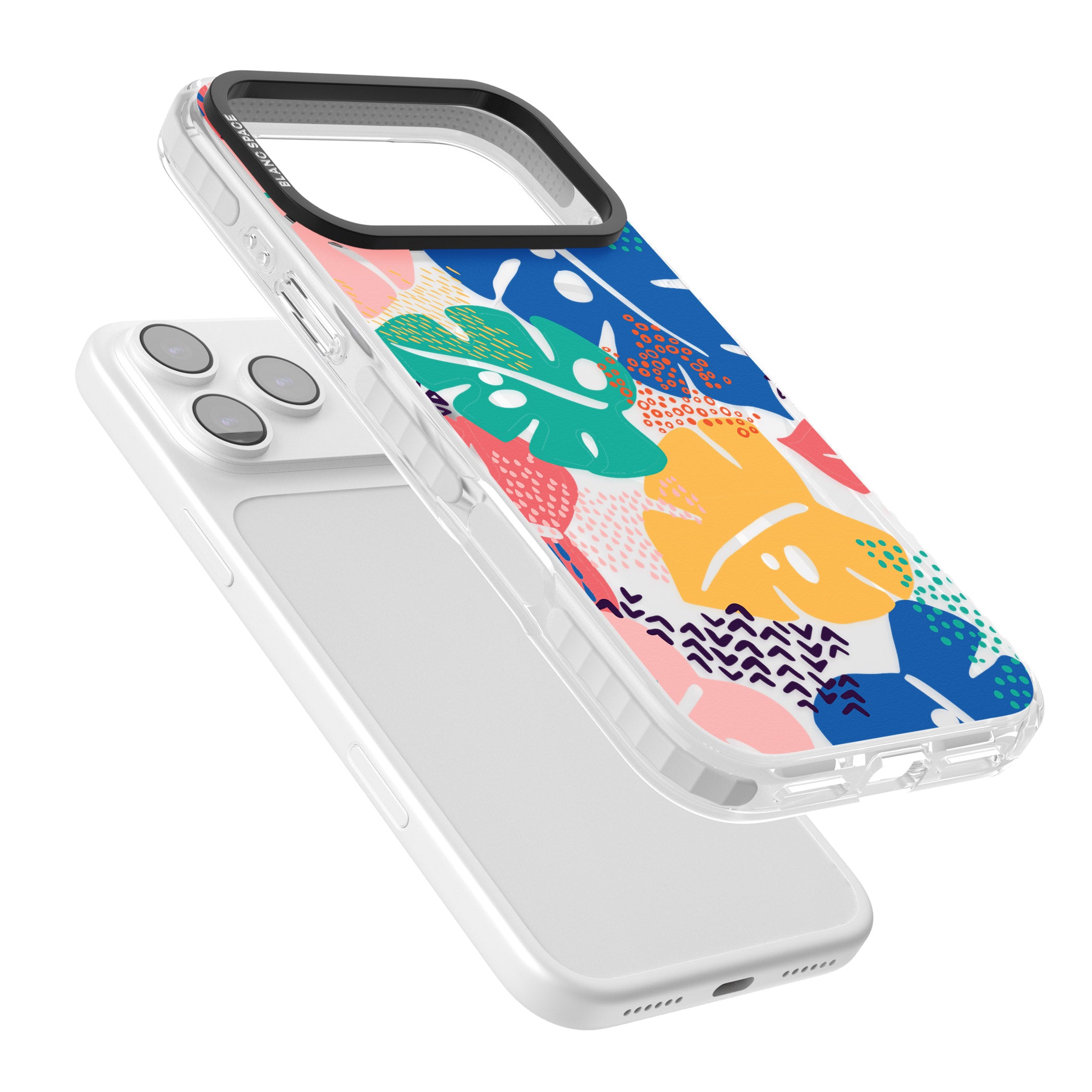 Vibrant Leaves iPhone 17 Pro Impact Pro Clear Phone Case Colours