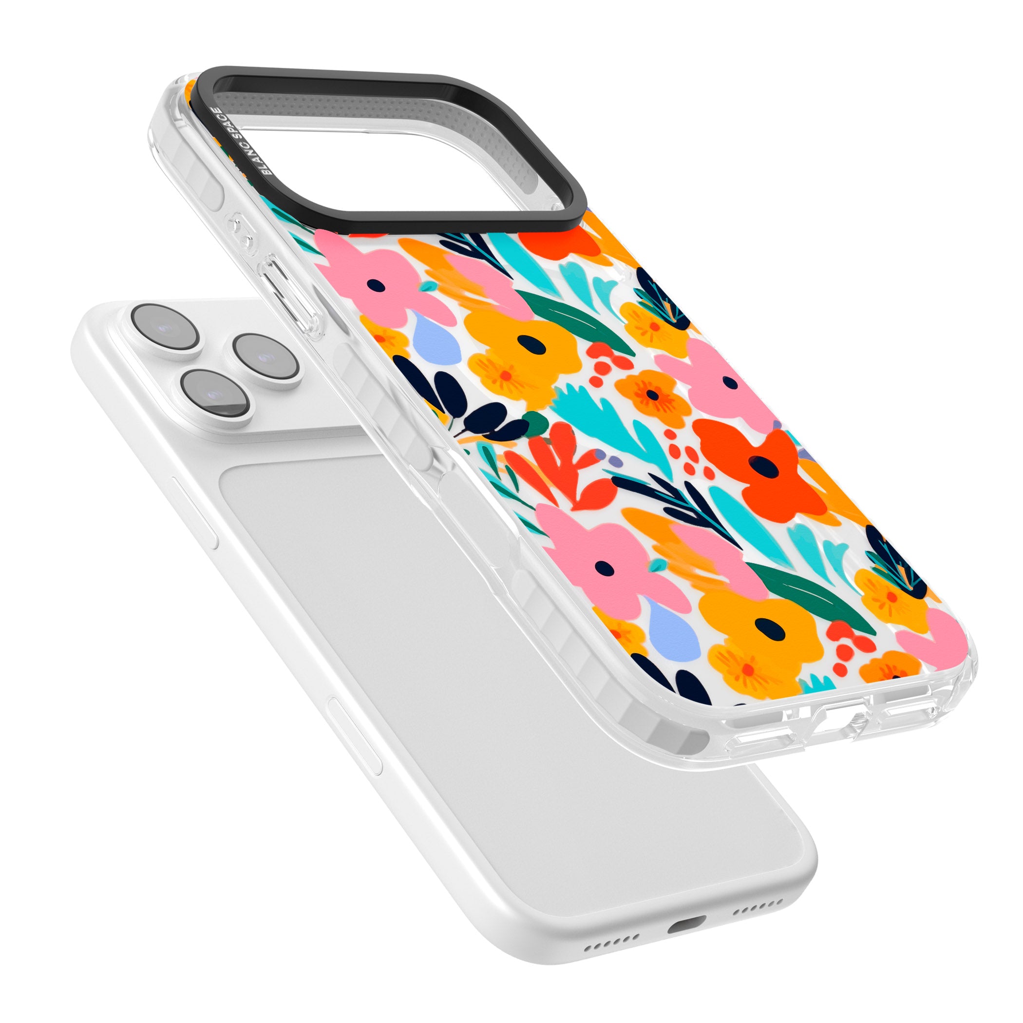Floral Fiesta iPhone 17 Pro Max Impact Pro Clear Phone Case Colours