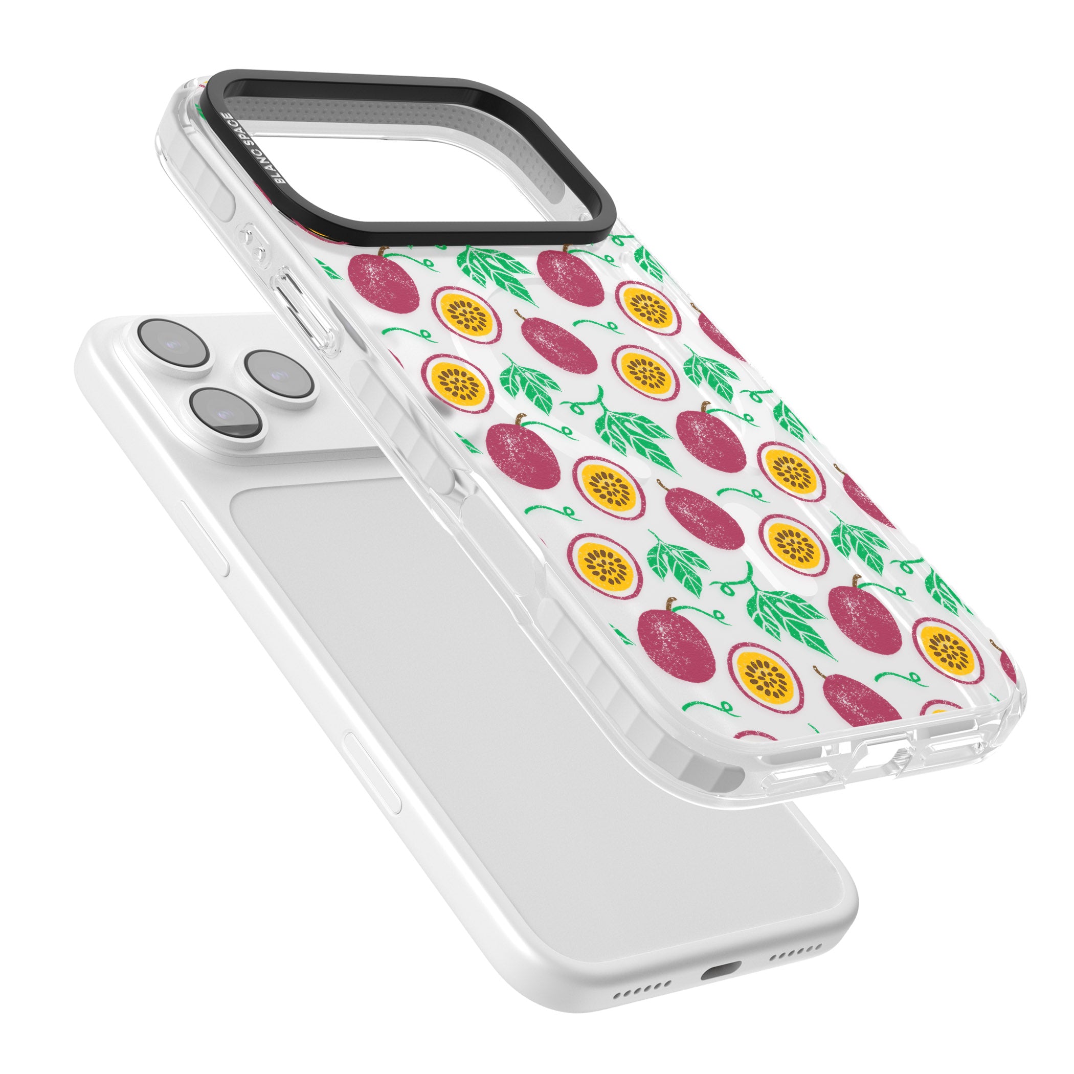 Passion Fruit Paradise iPhone 17 Pro Max Impact Pro Clear Phone Case Colours