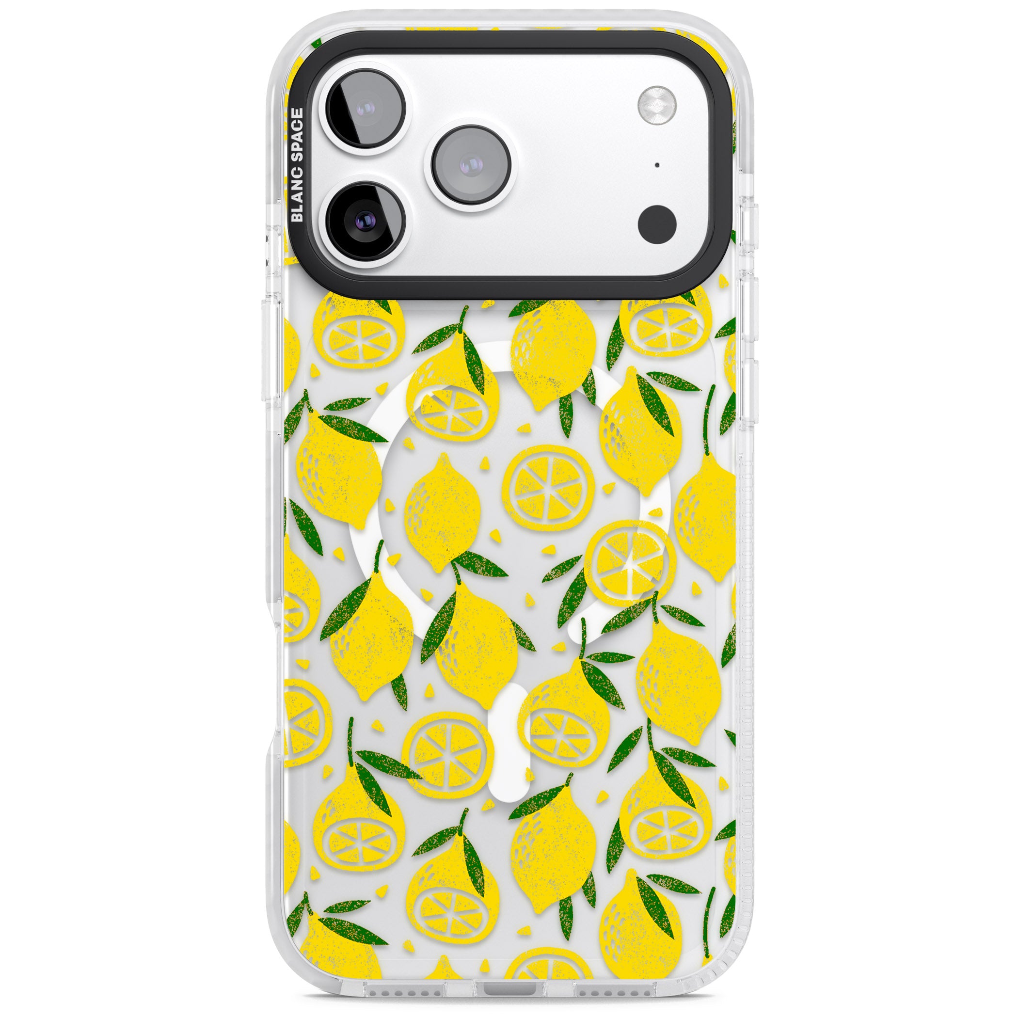 Lemon Delight iPhone 17 Pro Max Impact Pro Clear Phone Case