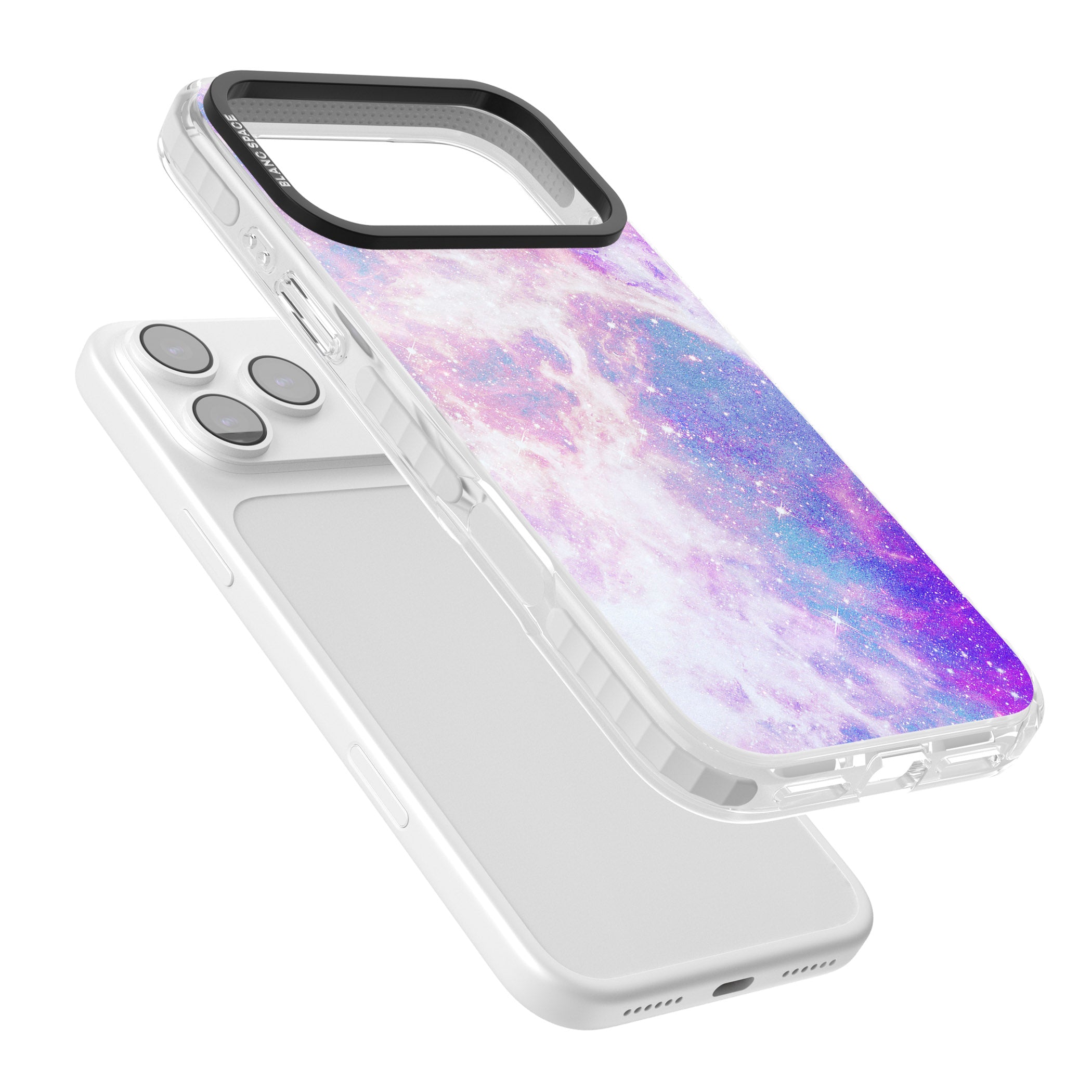 Pastel Galaxy iPhone 17 Pro Impact Pro Clear Phone Case Colours