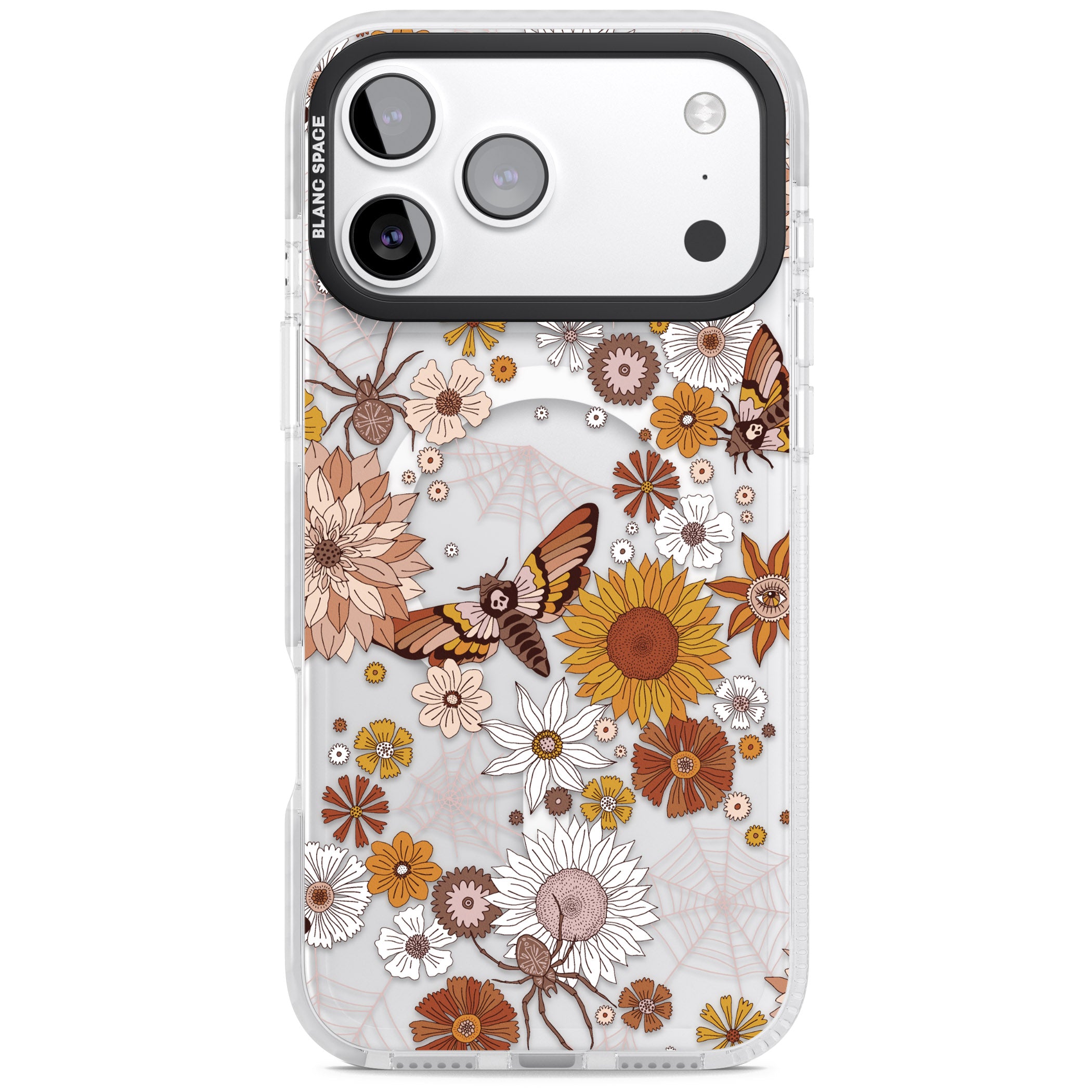 Halloween Wildlife iPhone 17 Pro Impact Pro Clear Phone Case
