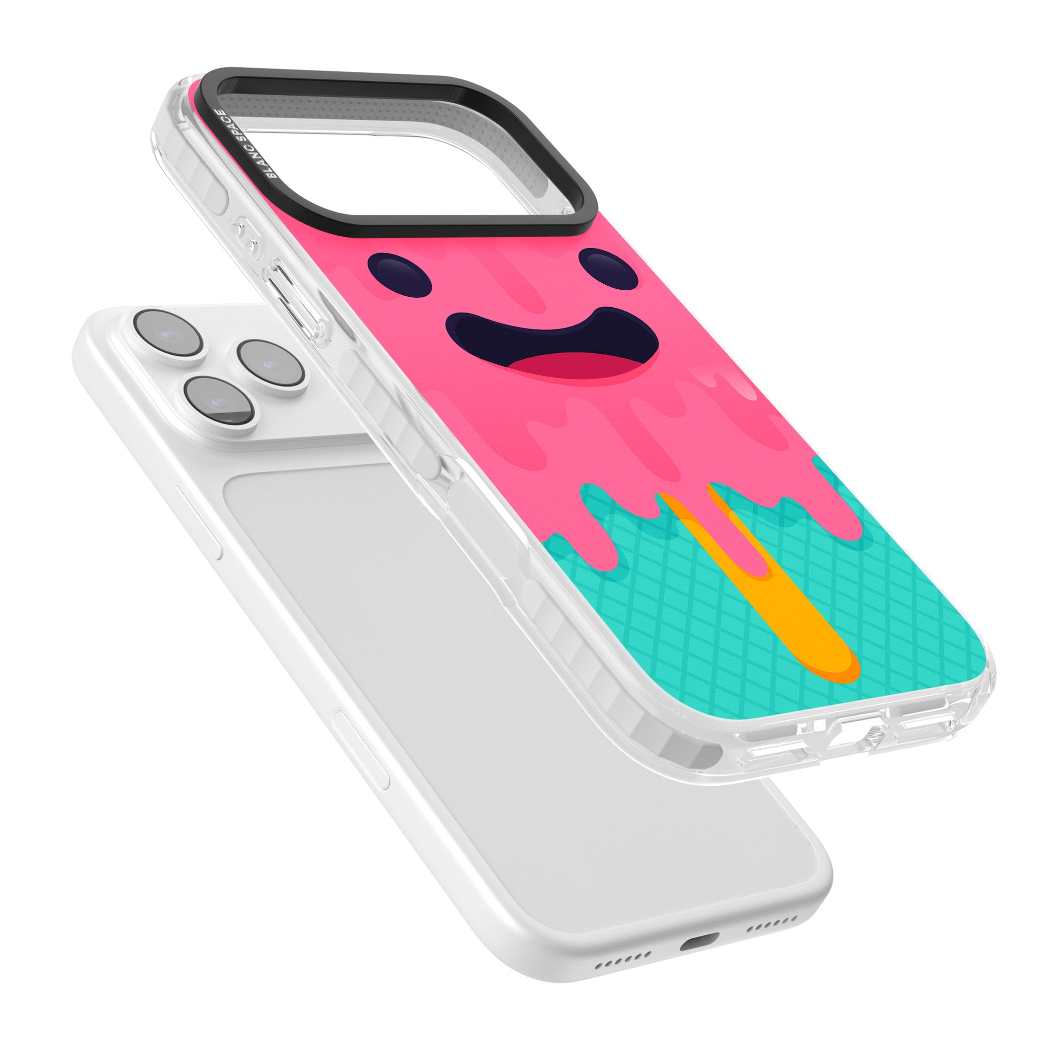 Ice Lolly iPhone 17 Pro Max Impact Pro Clear Phone Case Colours