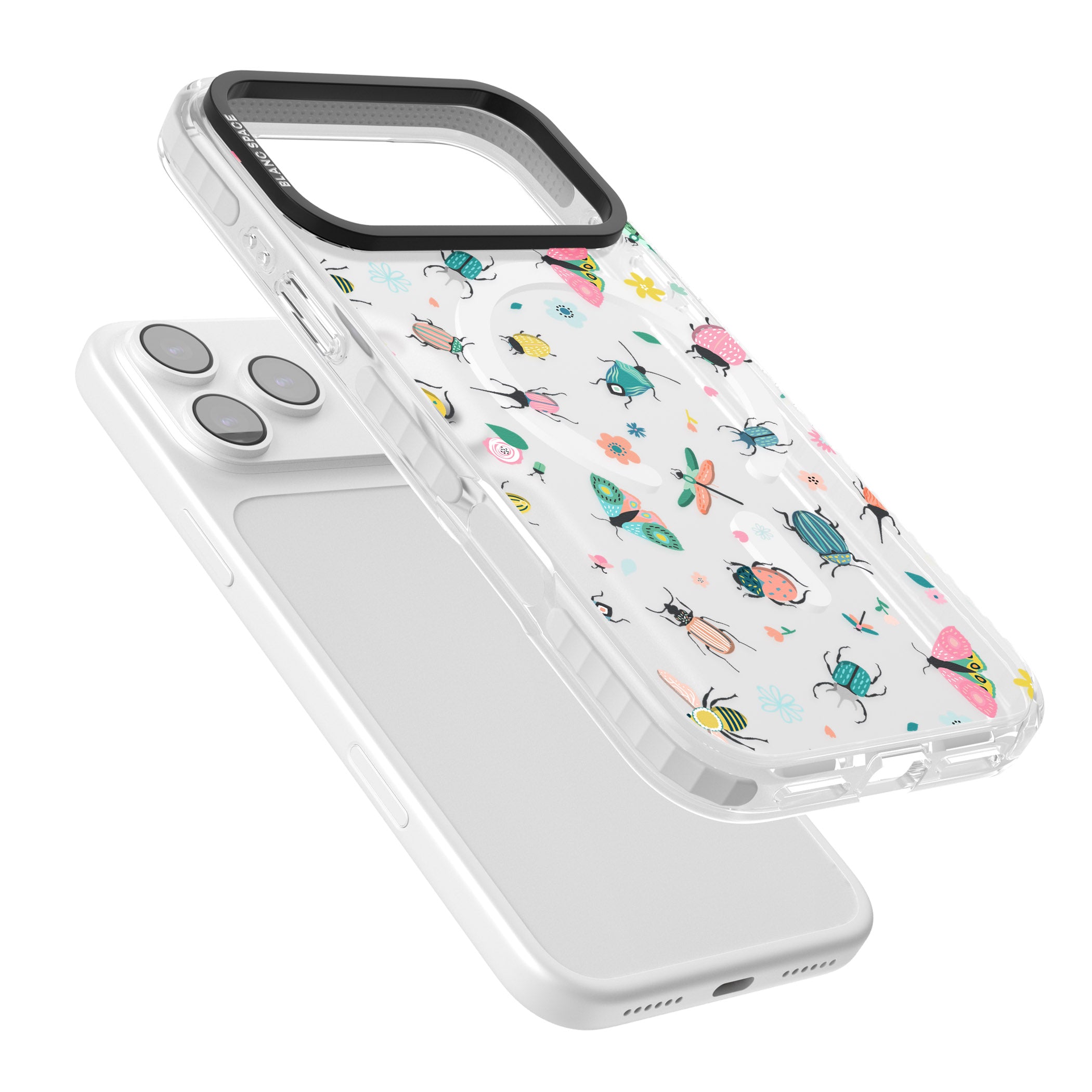 Playful Bug Life iPhone 17 Pro Max Impact Pro Clear Phone Case Colours