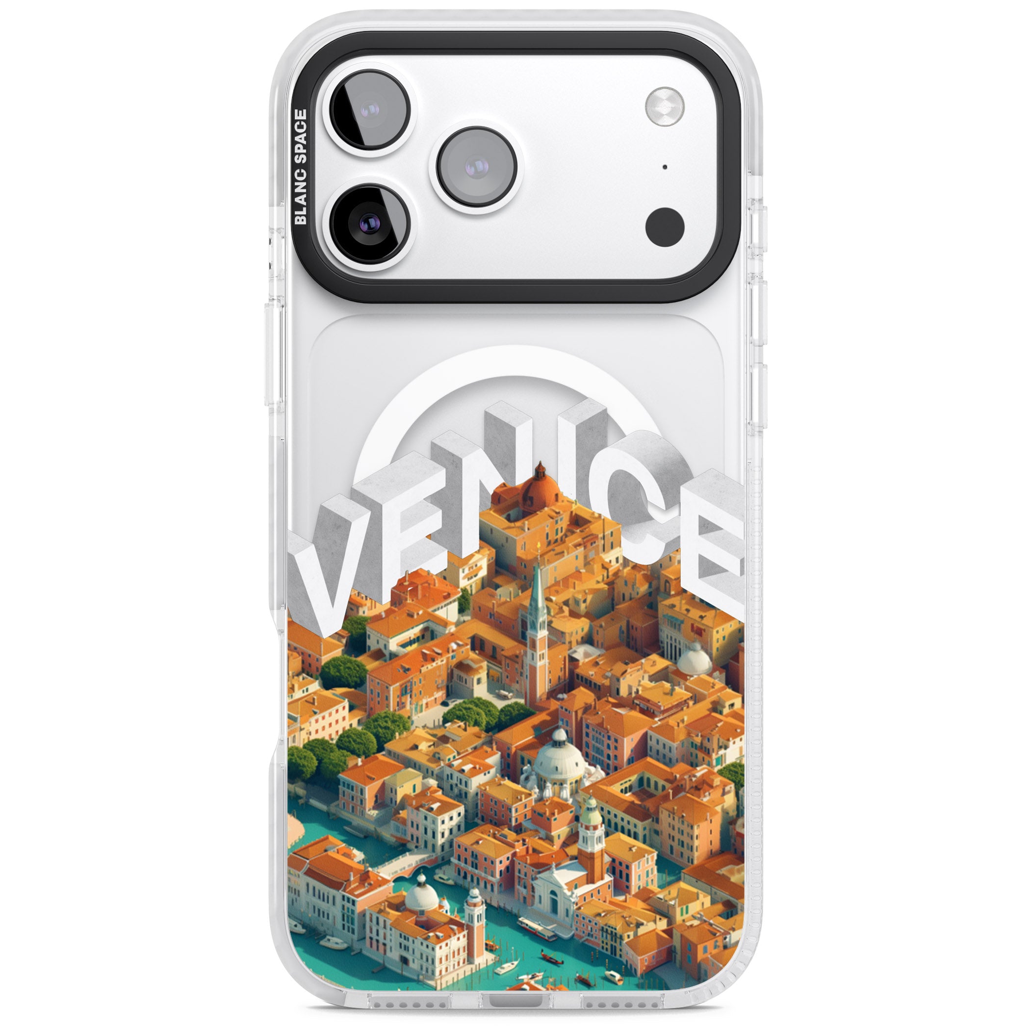 Venice iPhone 17 Pro Max Impact Pro Clear Phone Case