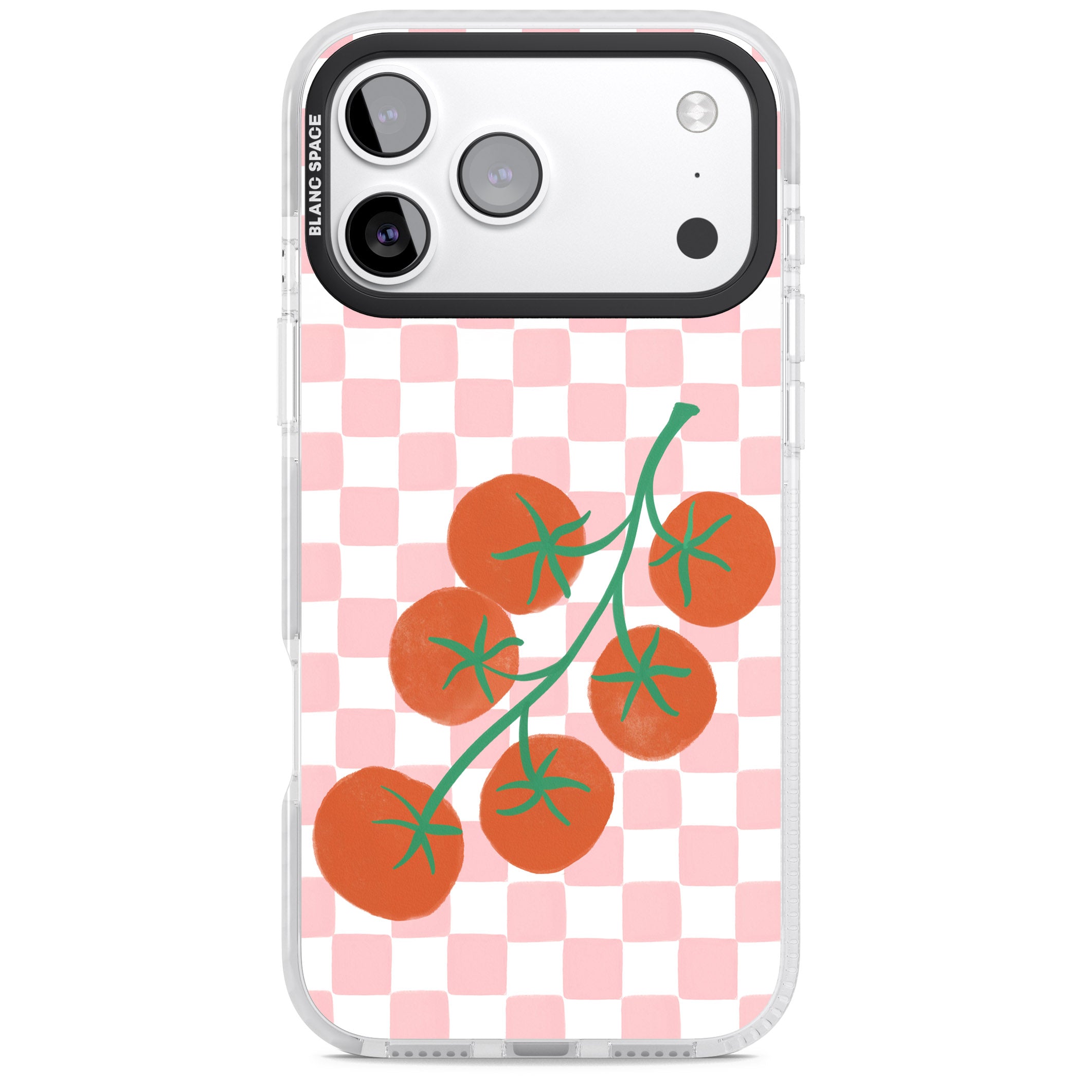 Loose Tomatoes iPhone 17 Pro Impact Pro Clear Phone Case