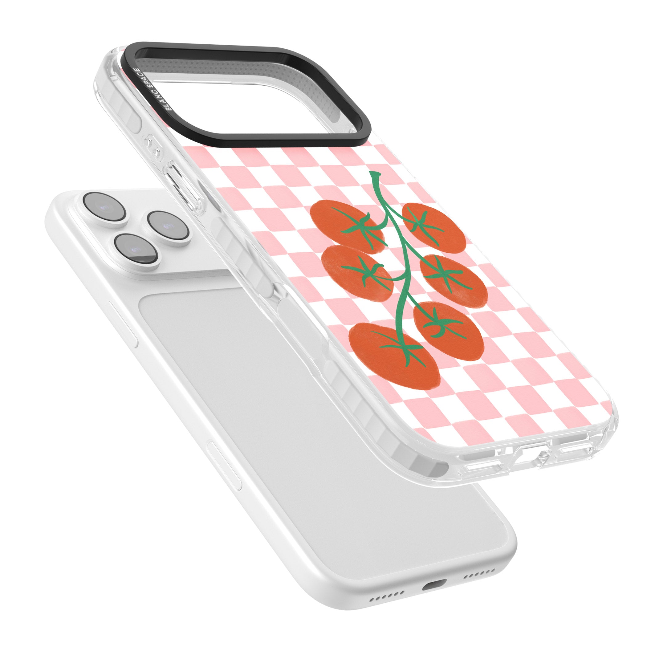 Loose Tomatoes iPhone 17 Pro Impact Pro Clear Phone Case Colours