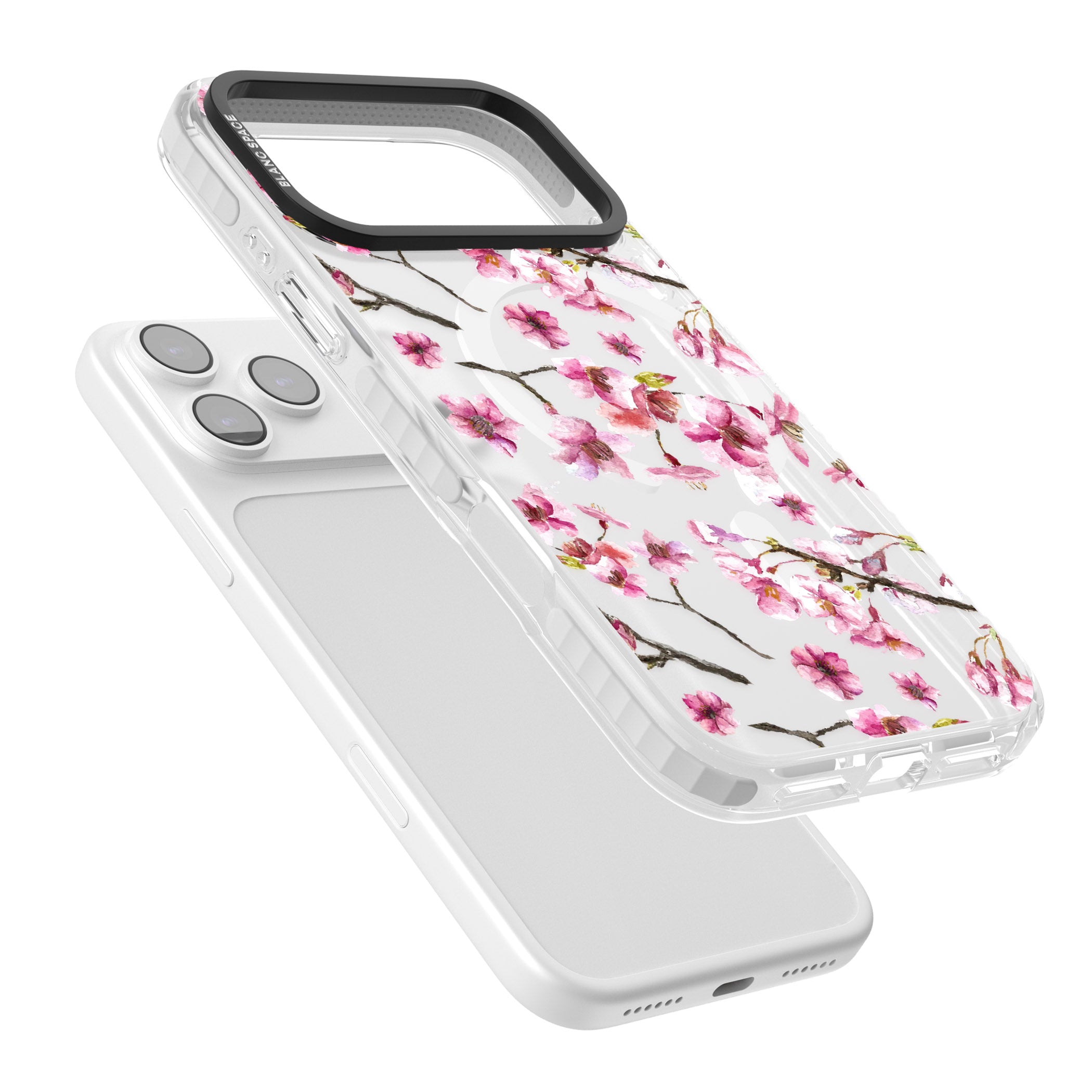 Sakura Bloom iPhone 17 Pro Impact Pro Clear Phone Case Colours