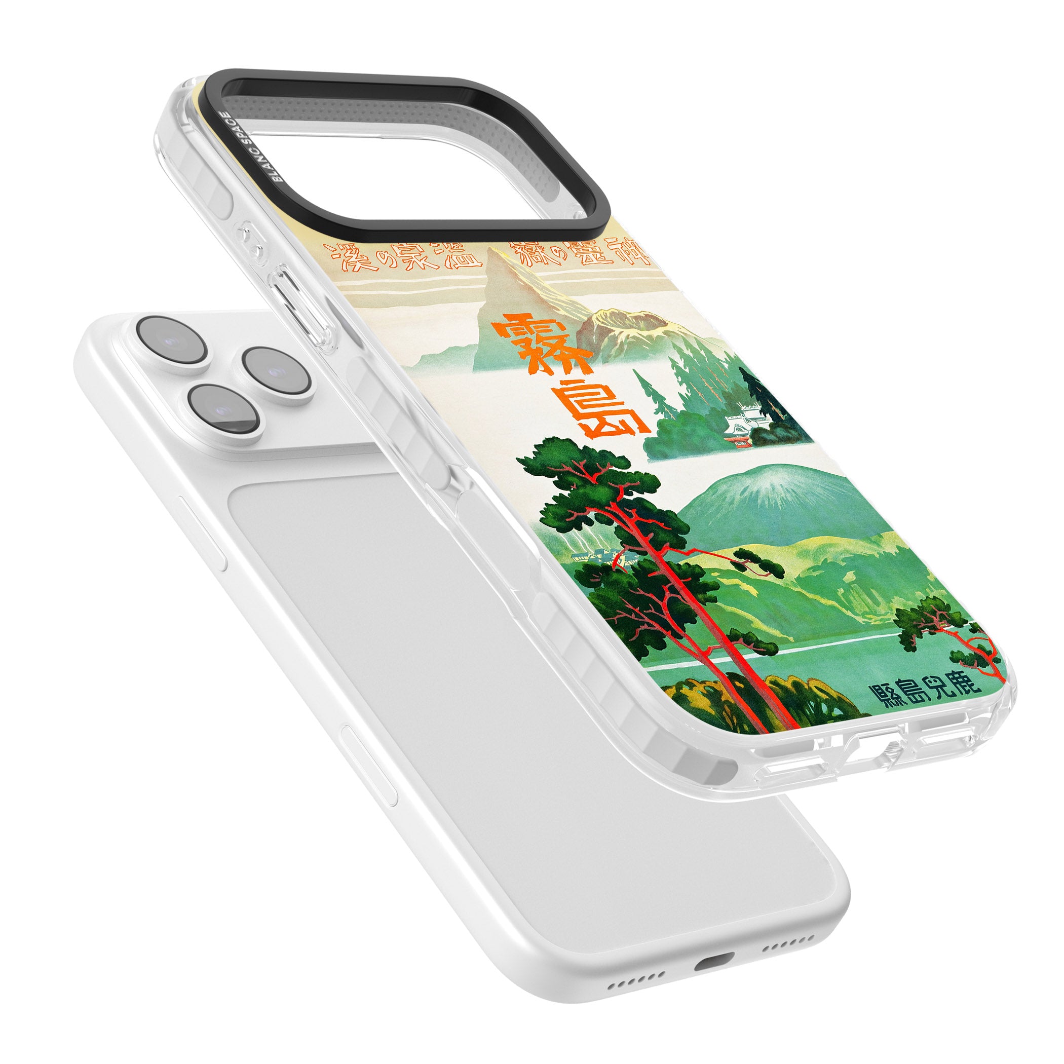 Japan Travel Poster (1930S) iPhone 17 Pro Max Impact Pro Clear Phone Case Colours
