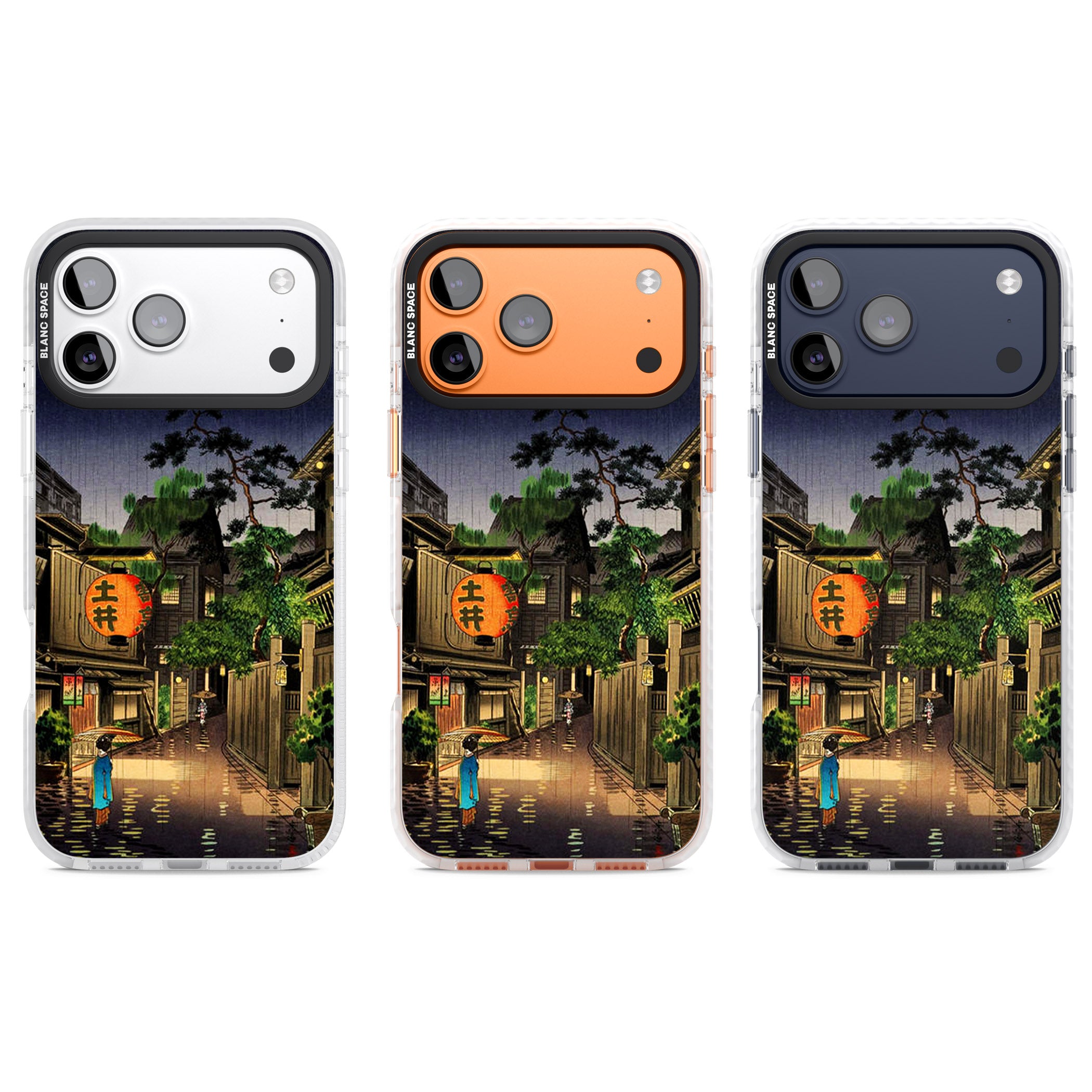 Evening In Ushigome iPhone 17 Pro Impact Pro Clear Phone Case APT Impact Protection