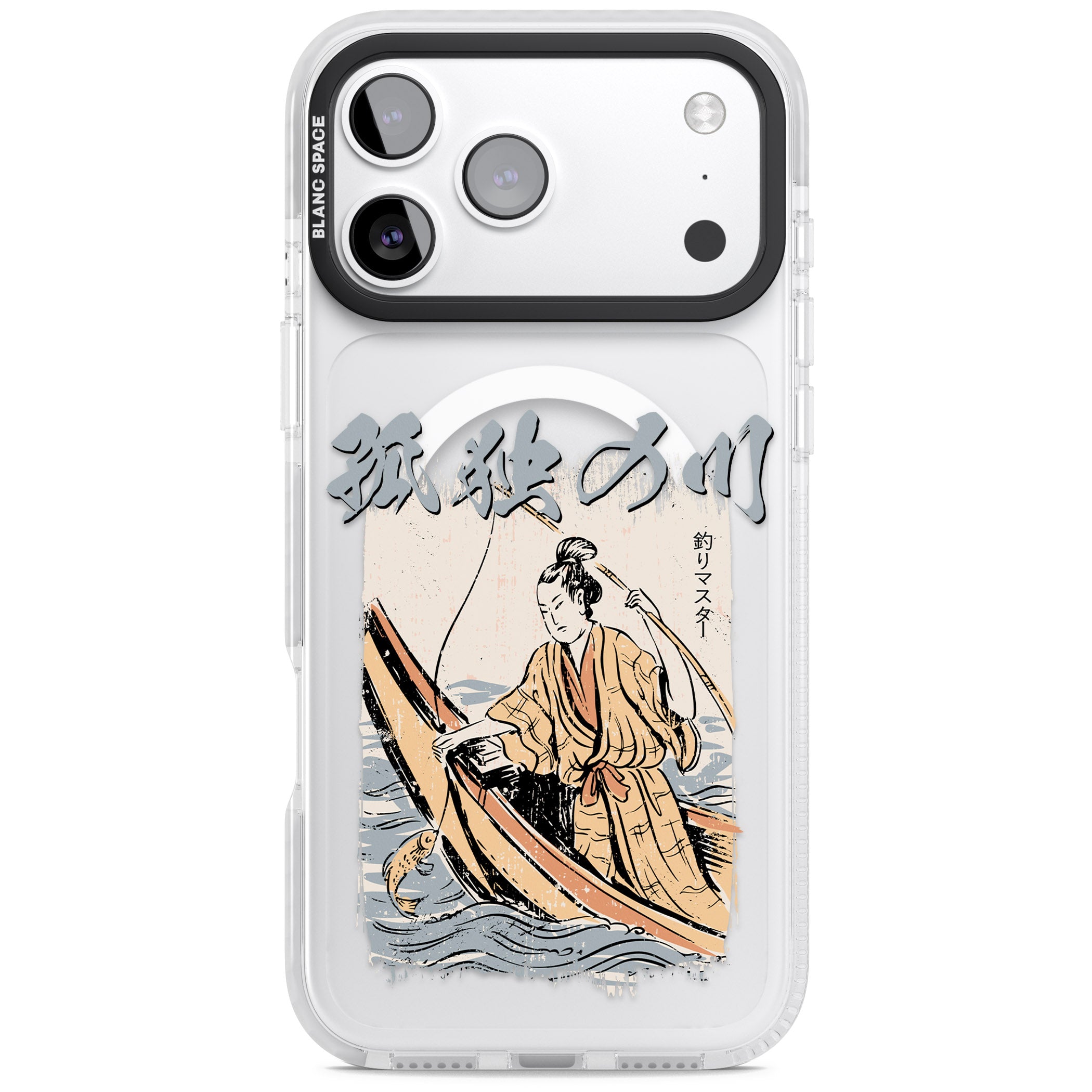 Japanese River iPhone 17 Pro Max Impact Pro Clear Phone Case
