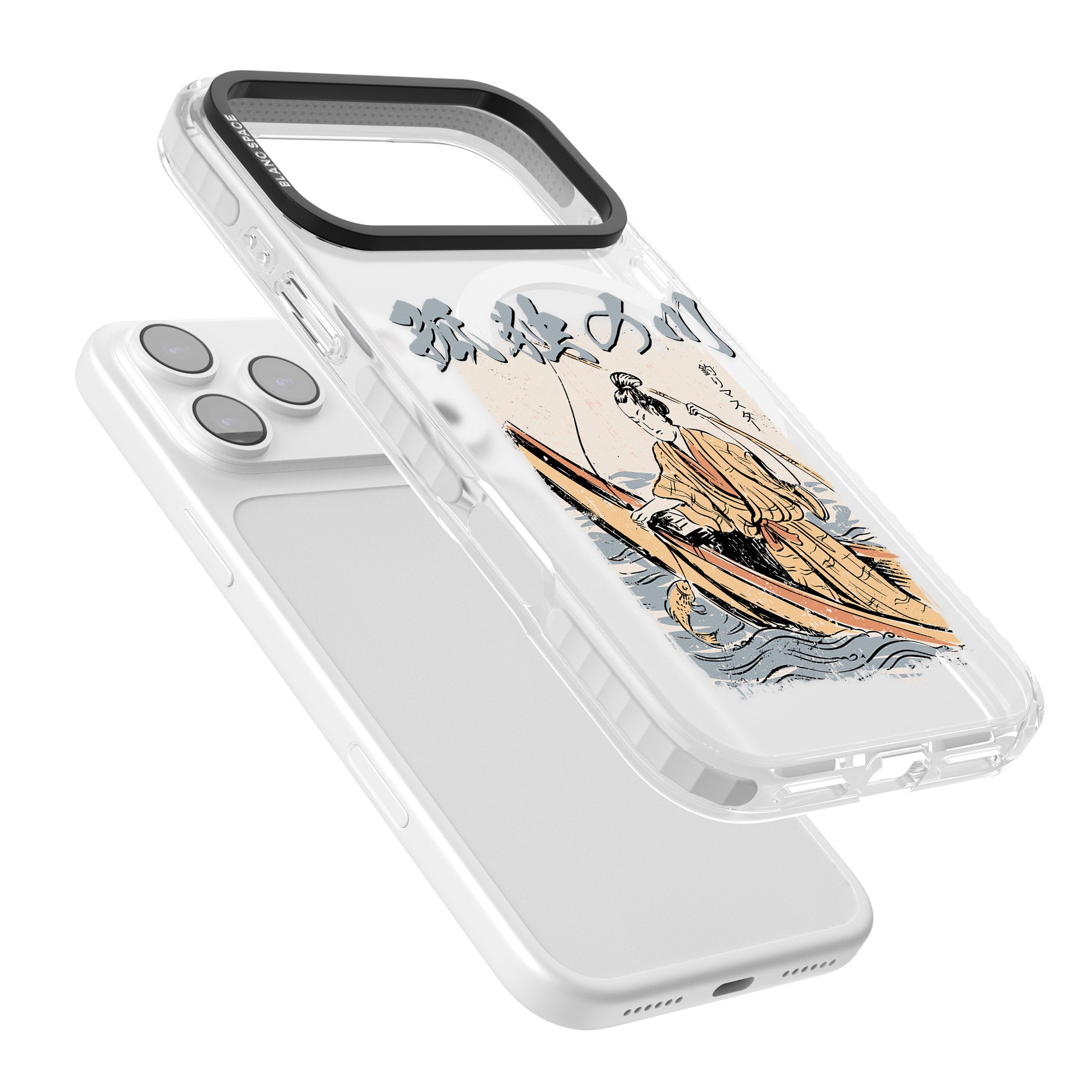Japanese River iPhone 17 Pro Max Impact Pro Clear Phone Case Colours