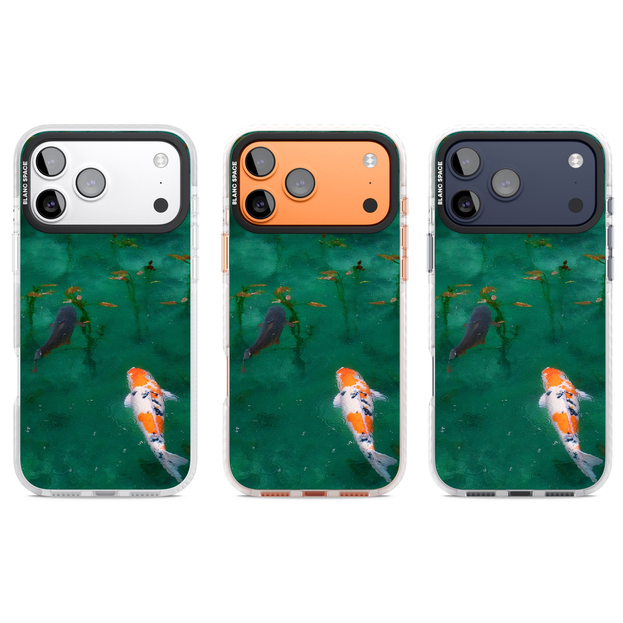 Koi Fish iPhone 17 Pro Impact Pro Clear Phone Case APT Impact Protection