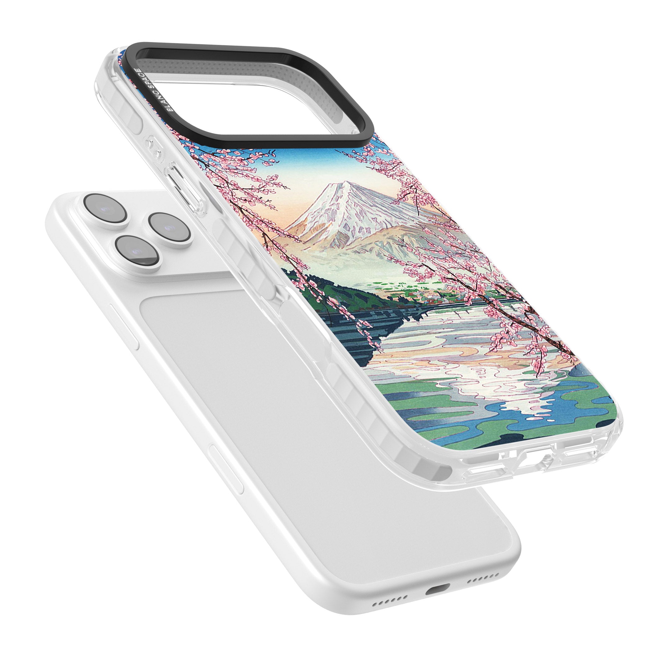 Mt Fuji From Lake Kawaguchi iPhone 17 Pro Impact Pro Clear Phone Case Colours