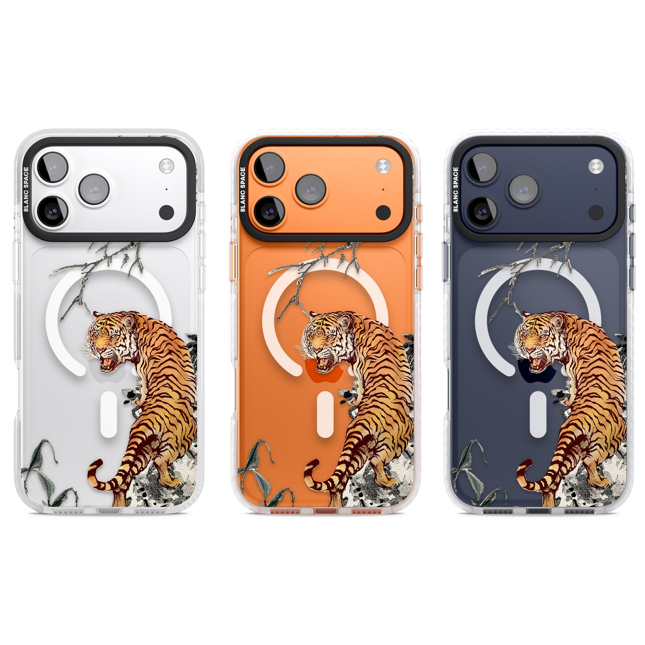 Roaring Tiger iPhone 17 Pro Impact Pro Clear Phone Case APT Impact Protection